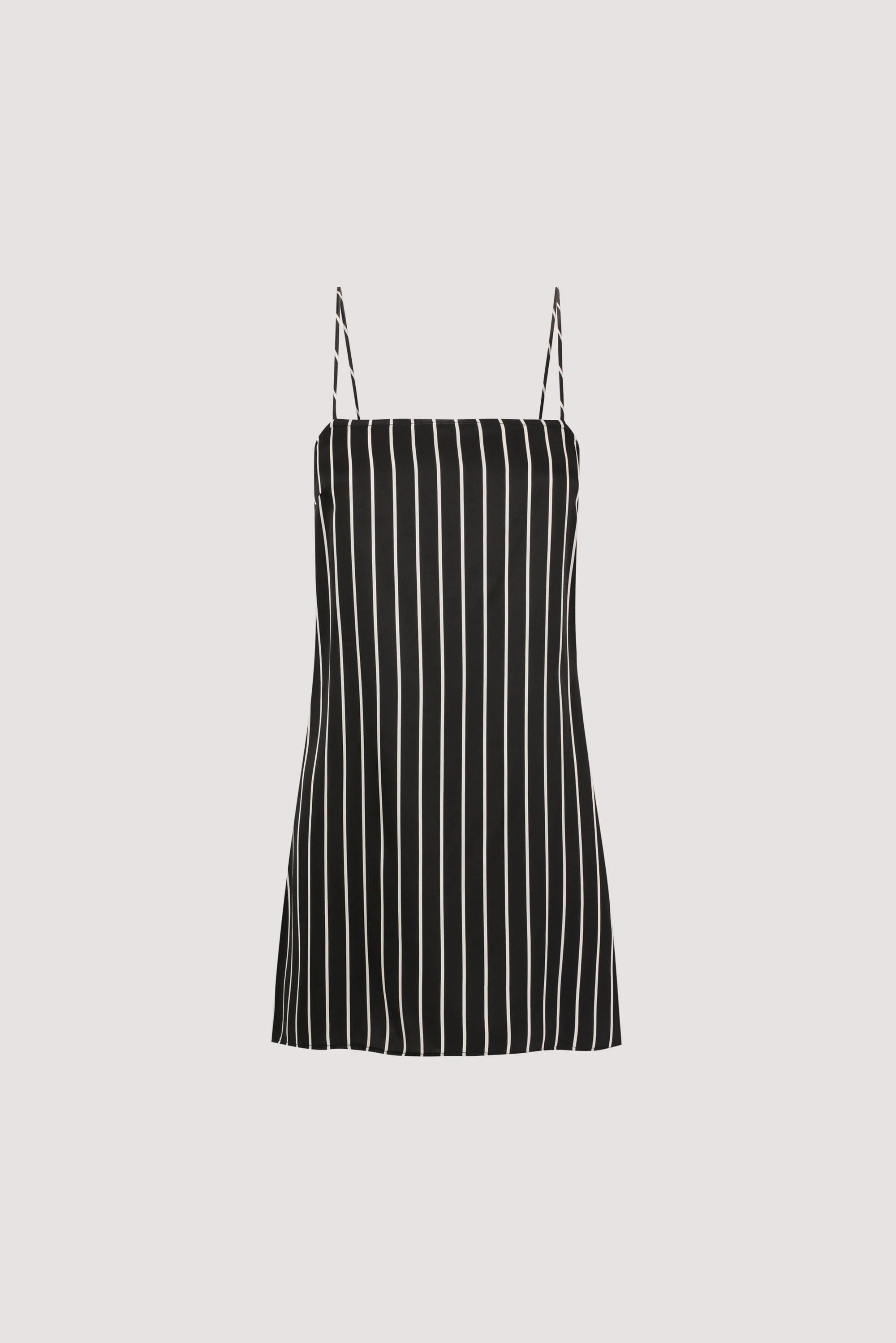 ADRIENNE BLACK STRIPE SILK CAMI - Image 6
