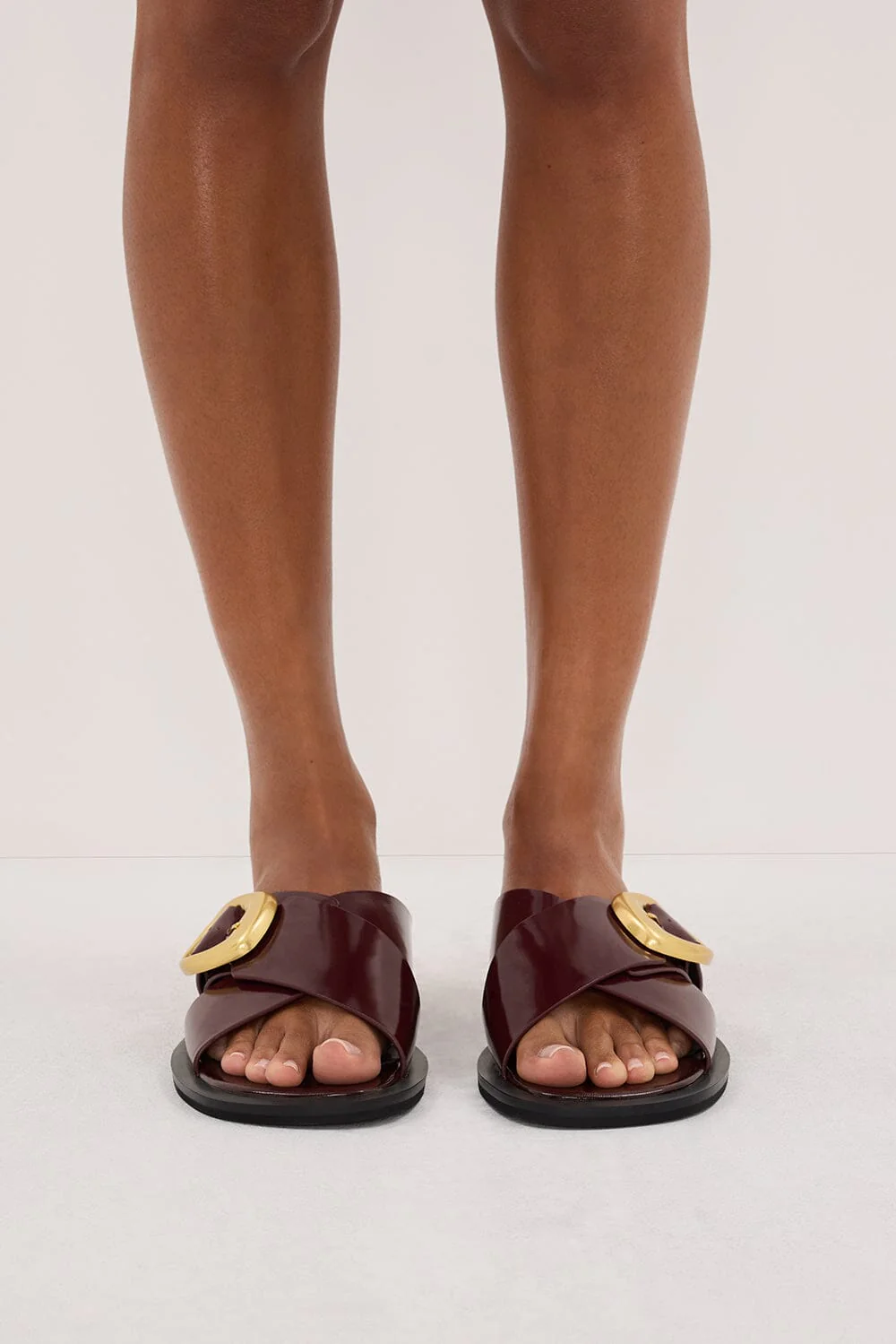 ALIAS MAE ELLE BURGUNDY SANDAL - Image 3