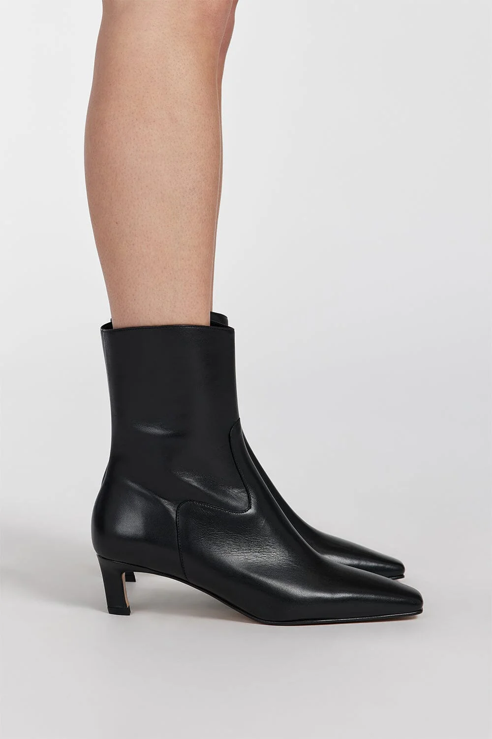 ALOHAS NASH BLACK LEATHER BOOTS - Image 2