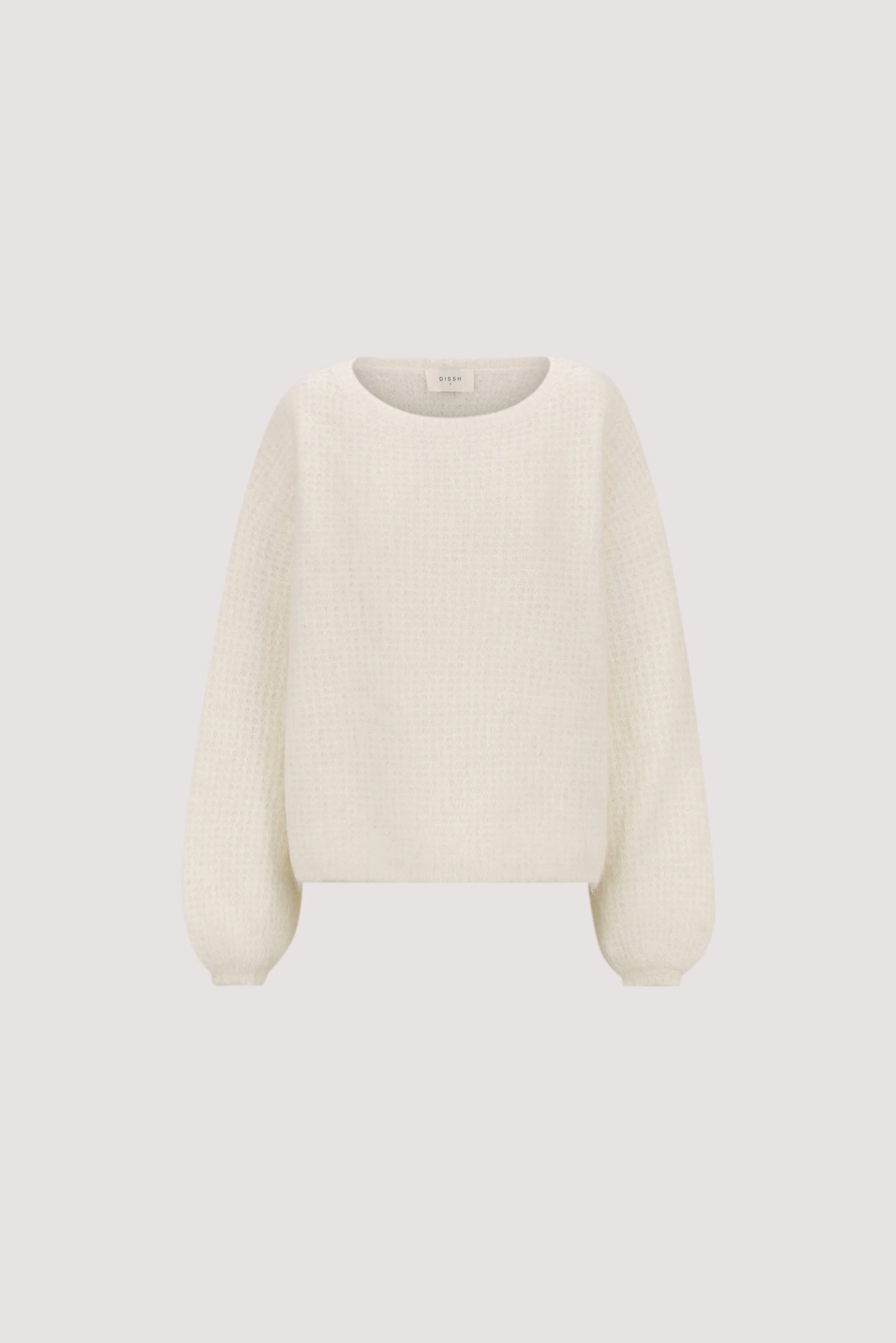 ALYSSA IVORY CREW NECK JUMPER - Image 6