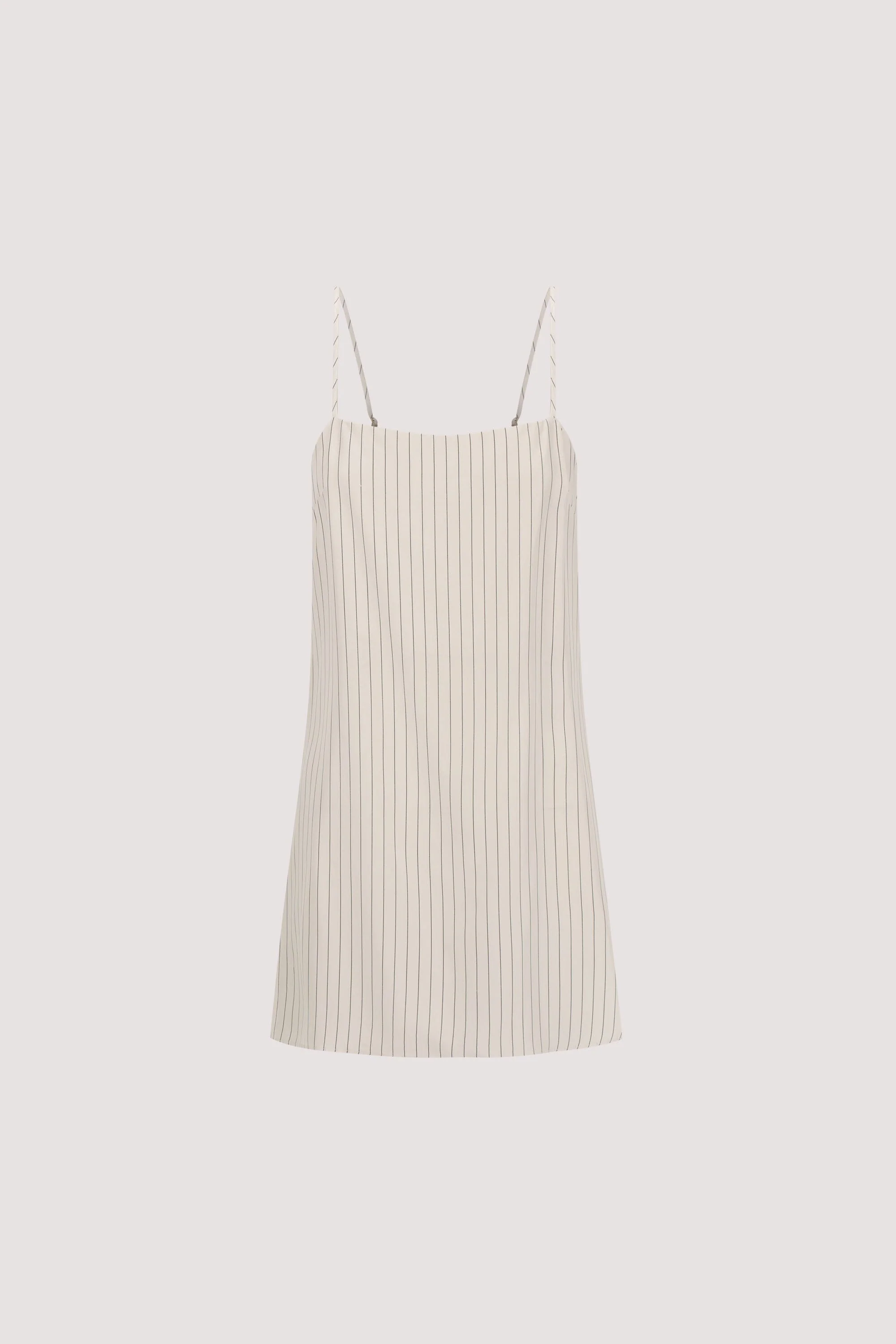 AMARA CREAM STRIPE CUPRO CAMI TOP - Image 8
