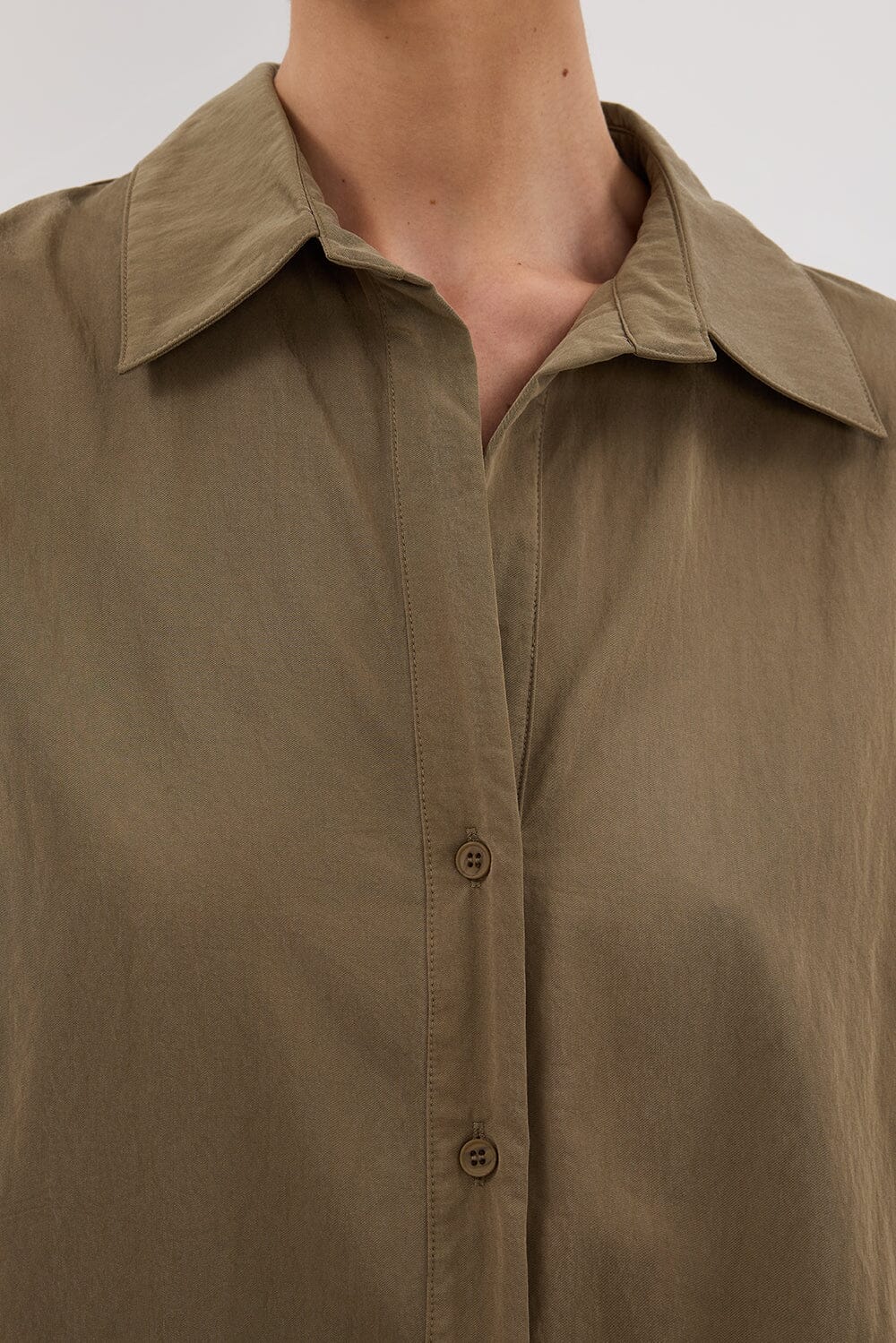 AMARA MOSS MODAL BLEND SHIRT - Image 5