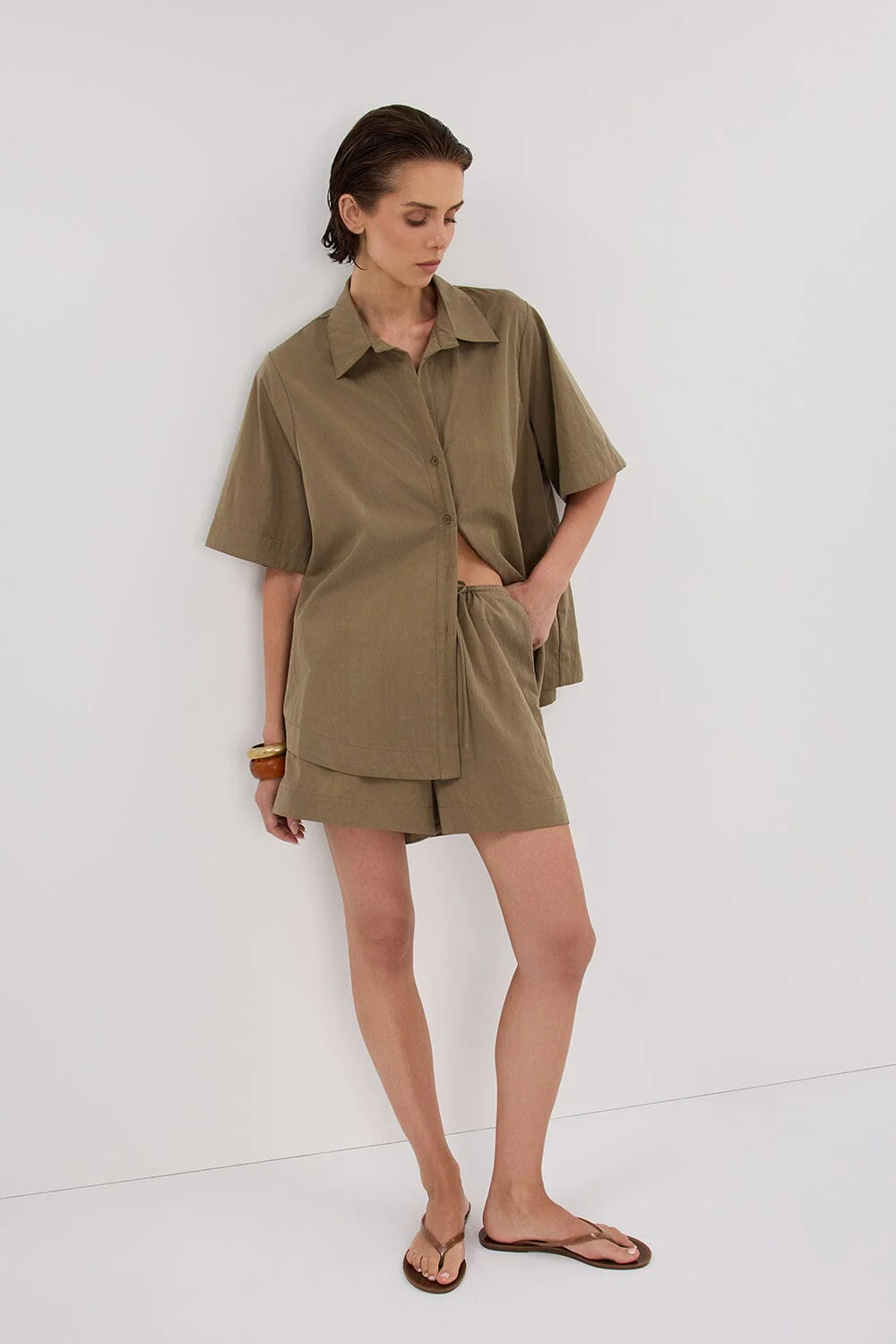 AMARA MOSS MODAL BLEND SHORT - Image 6