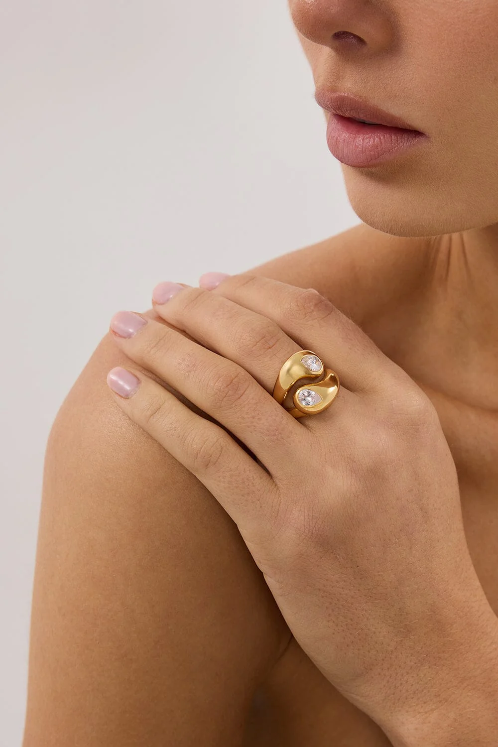 AMBER SCEATS BLOSSOM RING - Image 2