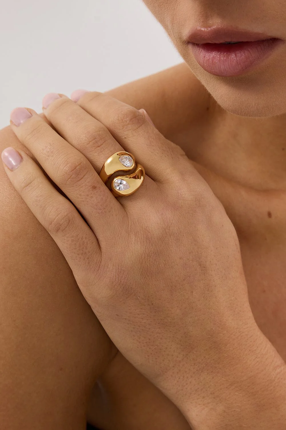 AMBER SCEATS BLOSSOM RING - Image 3