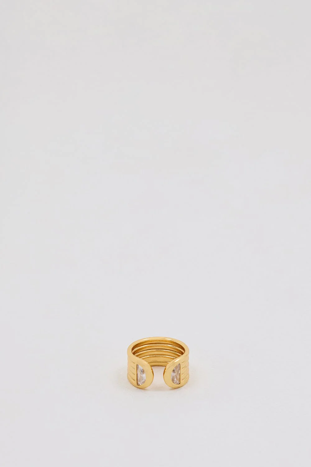 AMBER SCEATS PLUMERIA RING