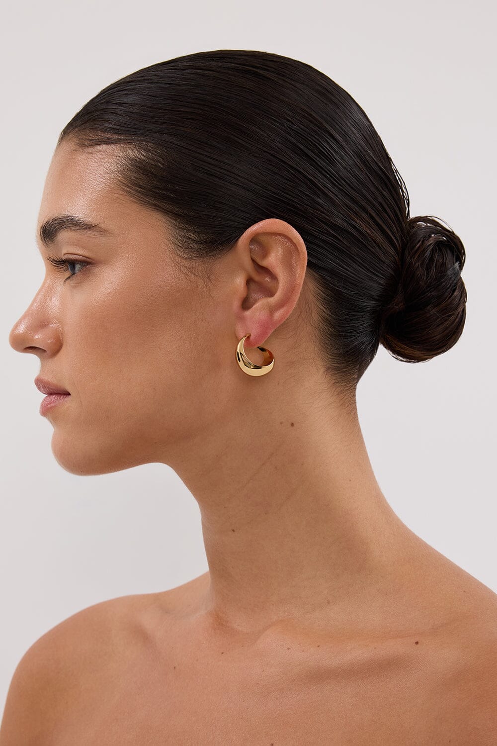 AMBER SCEATS ZANE EARRING GOLD - Image 4