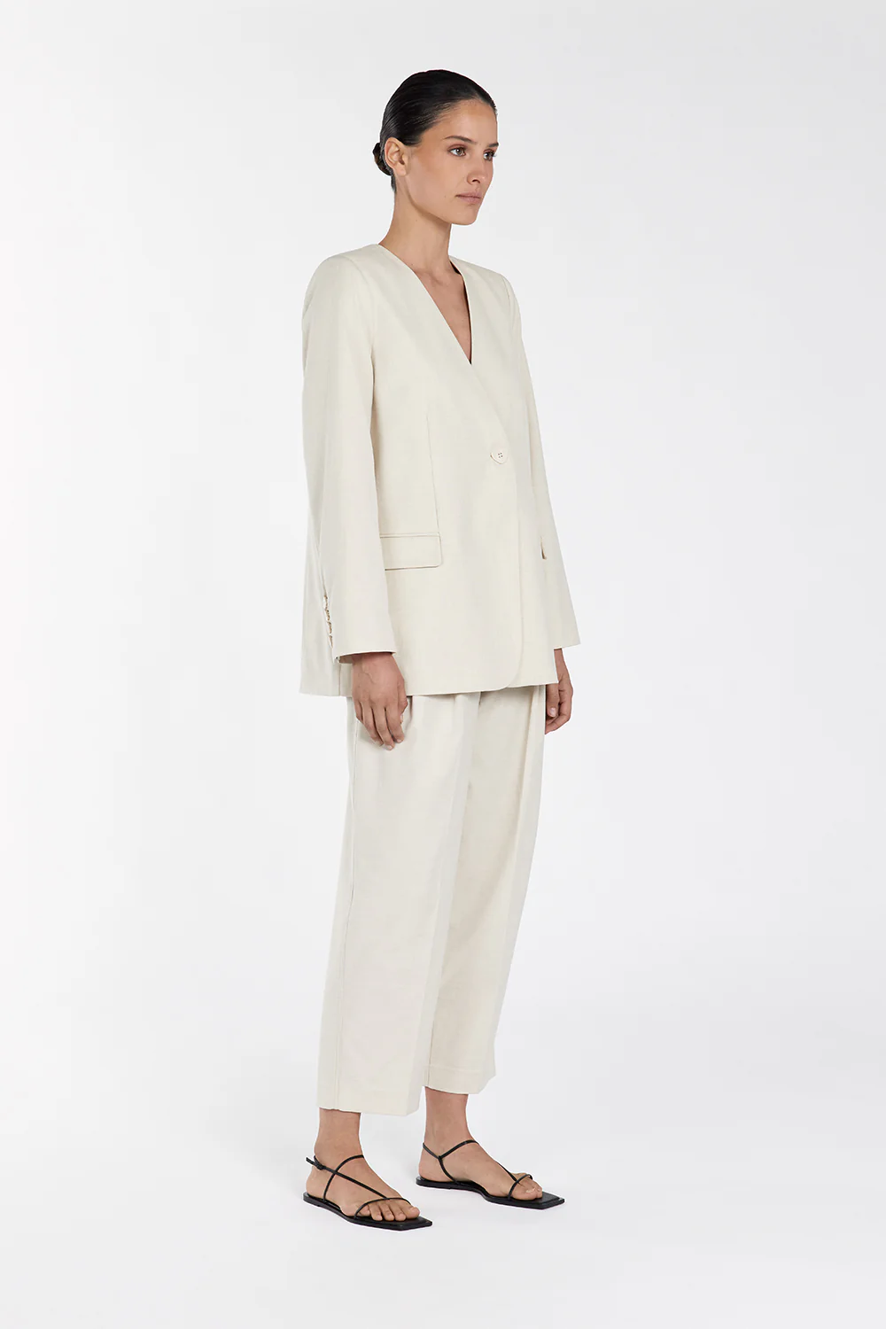 AMSTERDAM SAND SUIT PANT - Image 3