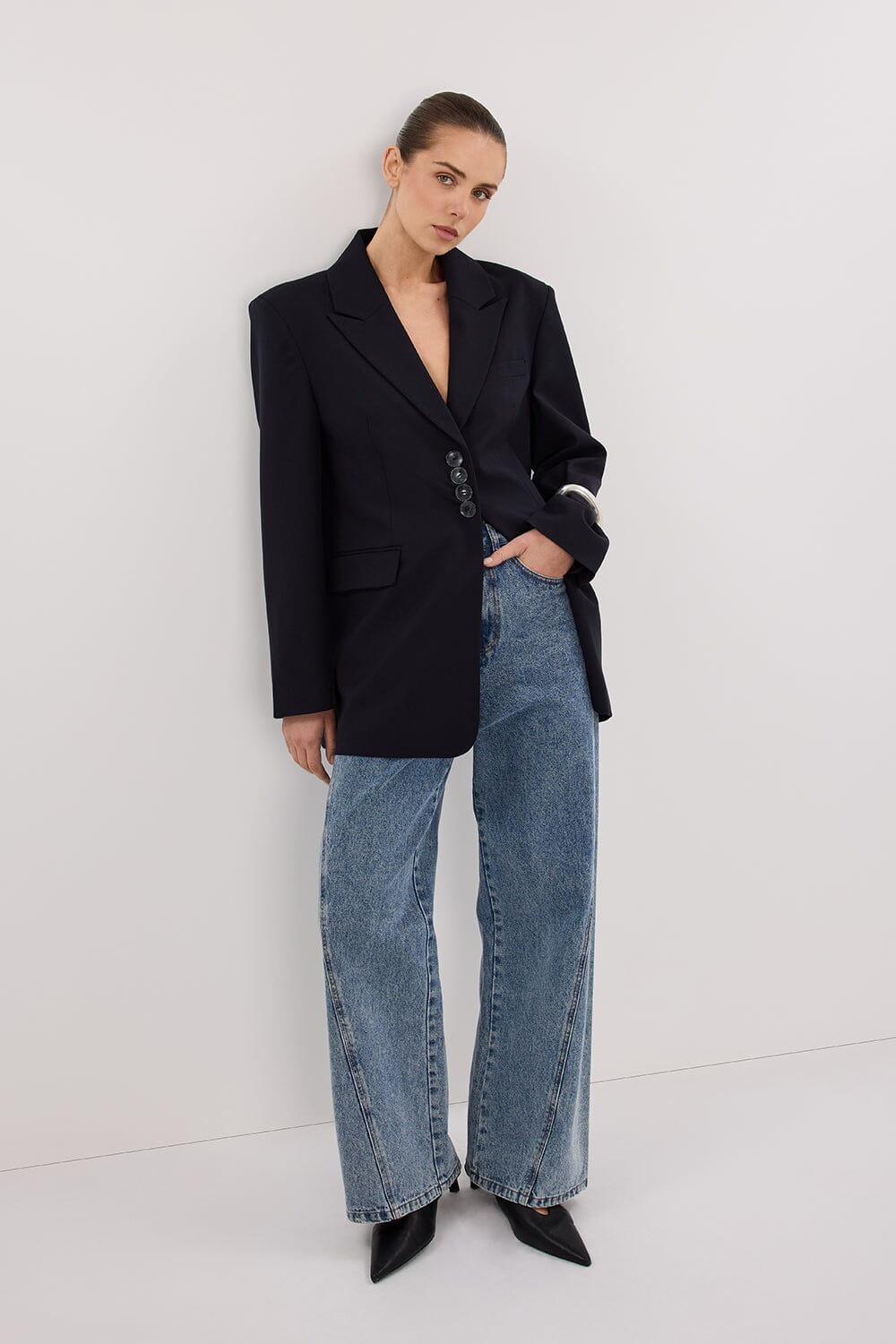 ANDIE INK OVERSIZED BLAZER - Image 6