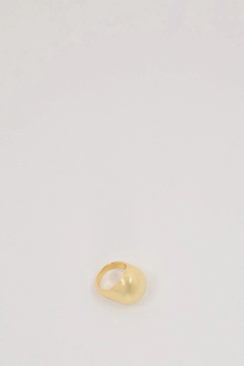 ANNA ROSSI CURVATURE GOLD RING - Image 3