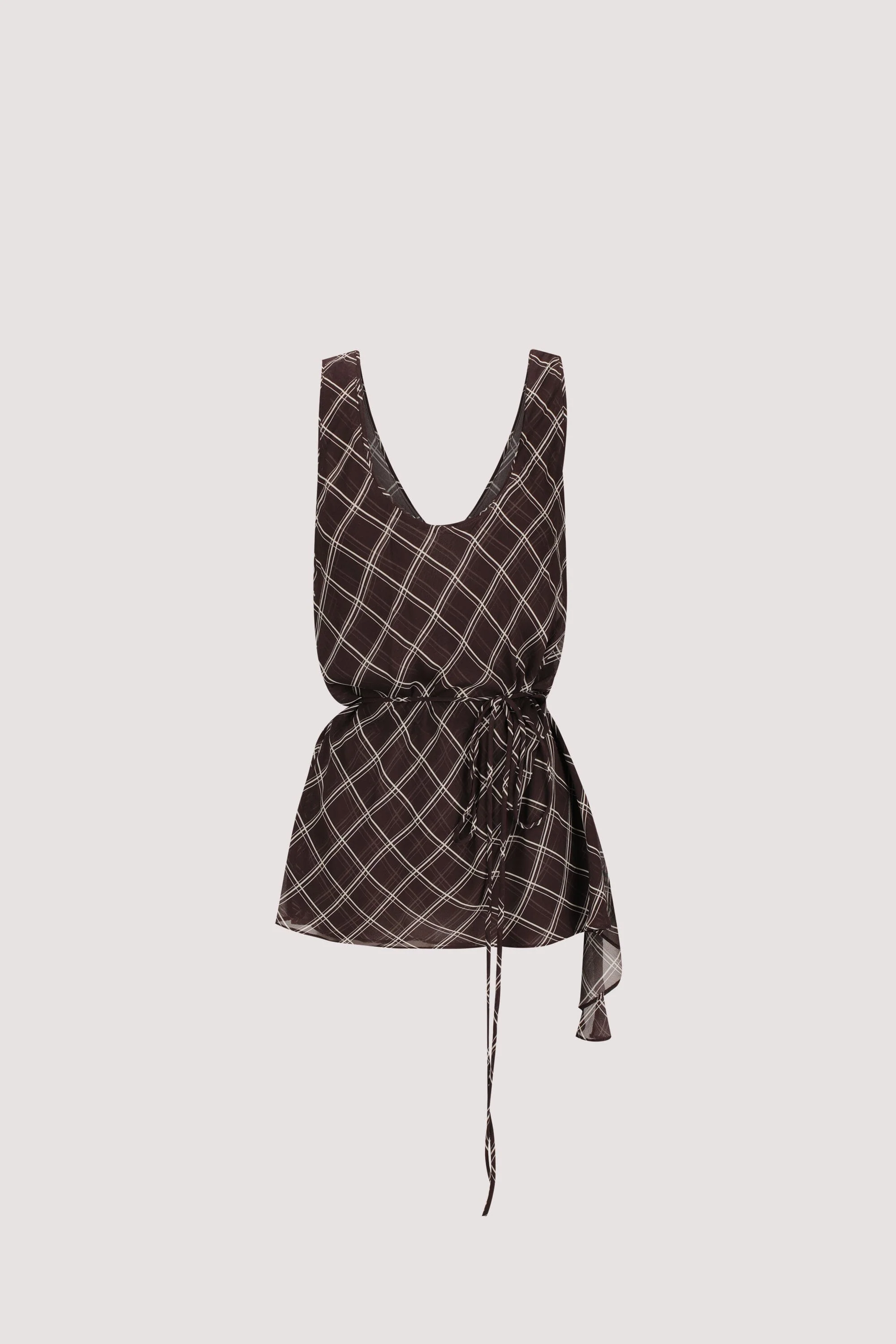 ARLINGTON CHOC SLEEVELESS CAMI TOP - Image 7