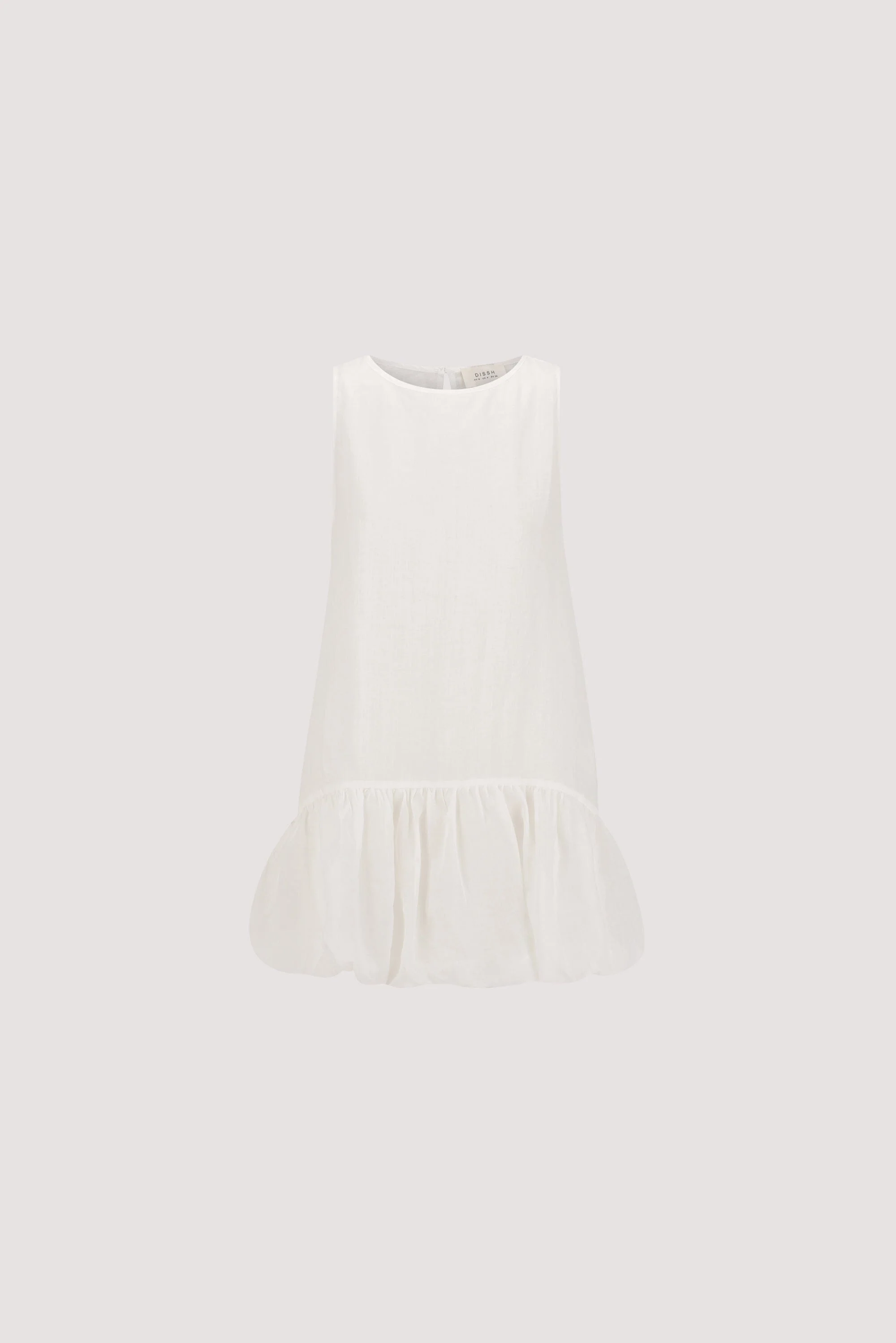 ARLO WHITE RAMIE BUBBLE MINI DRESS - Image 9
