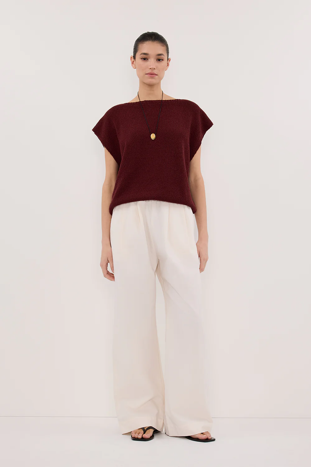 ASPEN SANGRIA KNIT TOP - Image 6