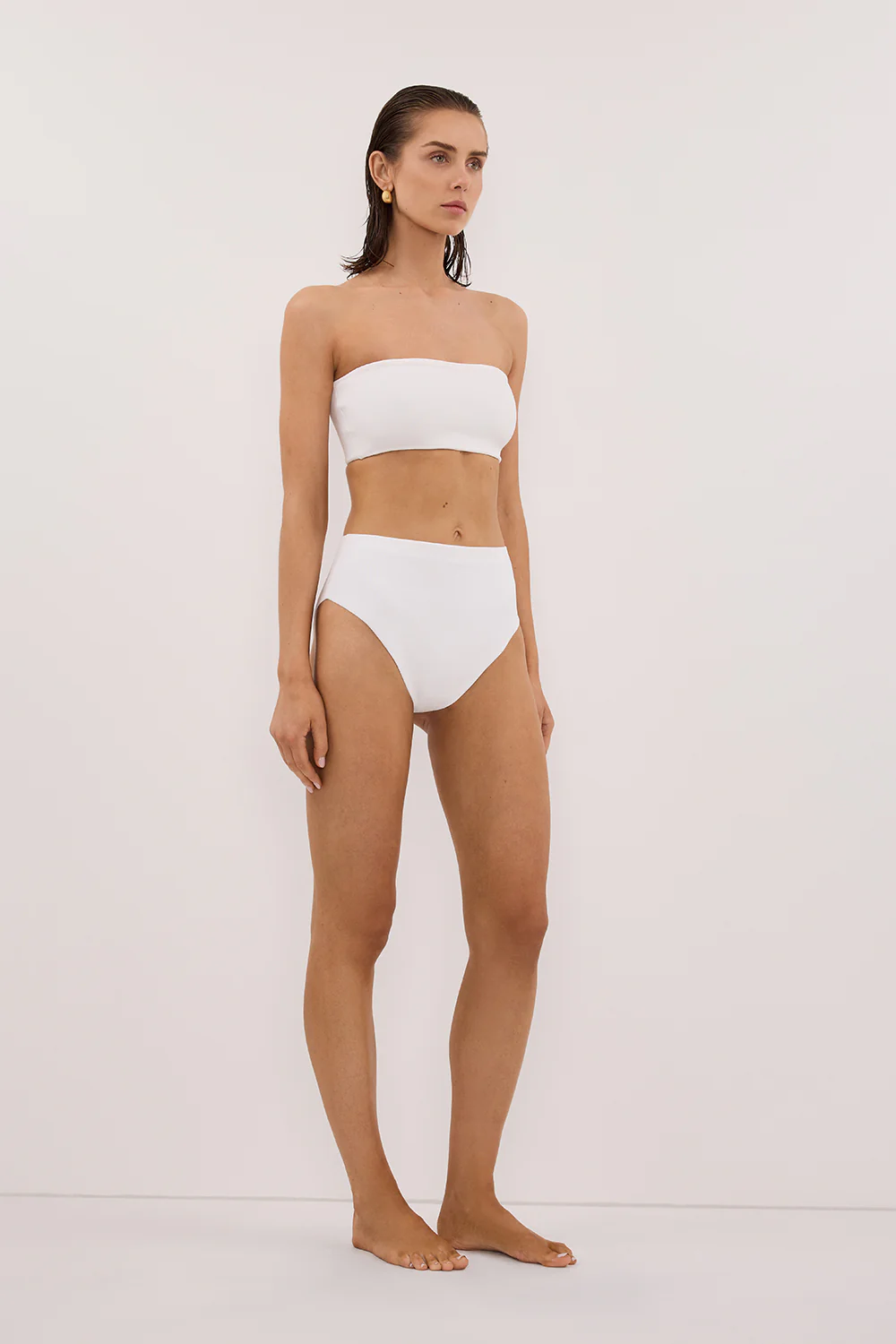 BASE OFF WHITE HIGH WAIST BRIEF - Image 3