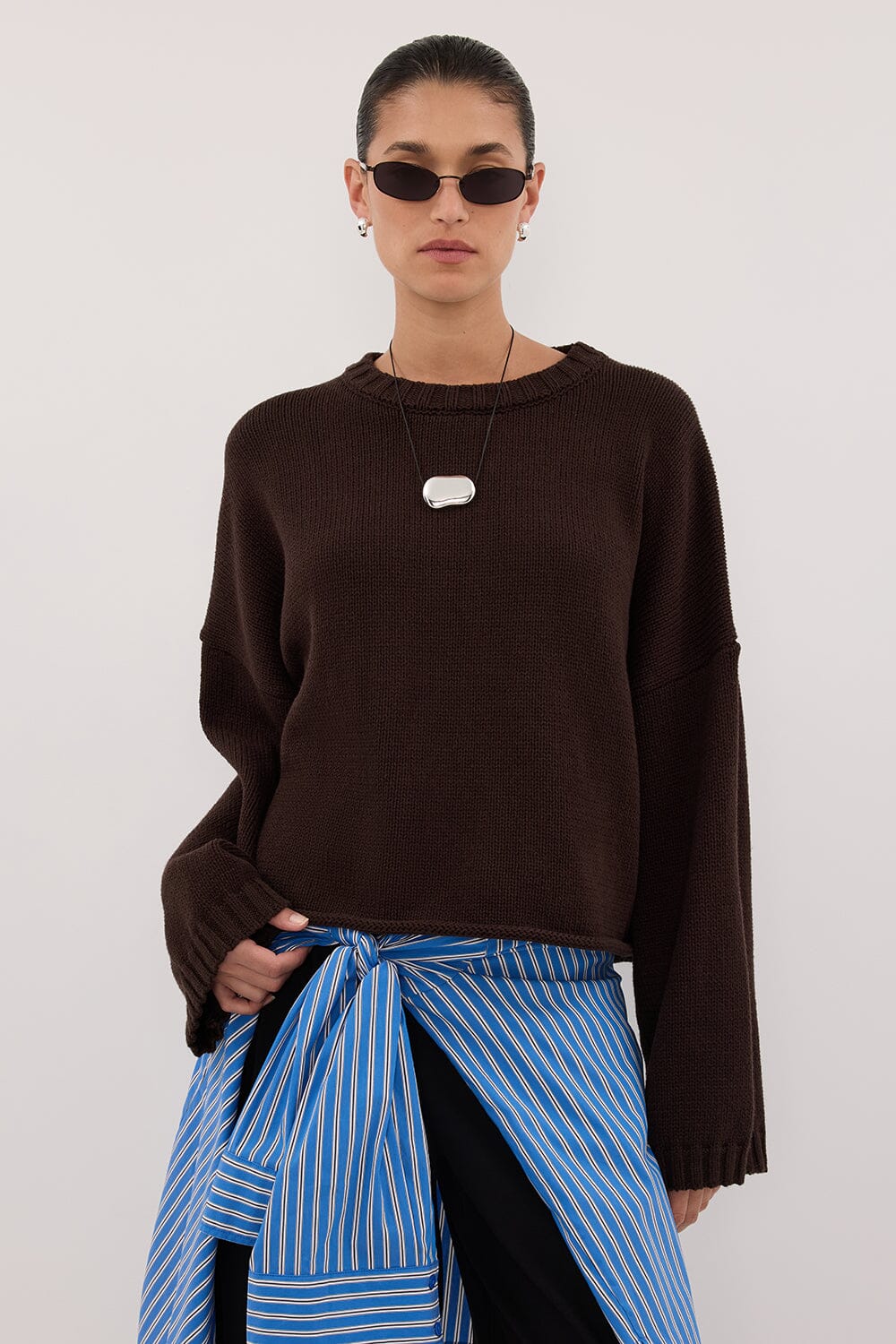 BAY CHOC KNIT JUMPER - Image 2