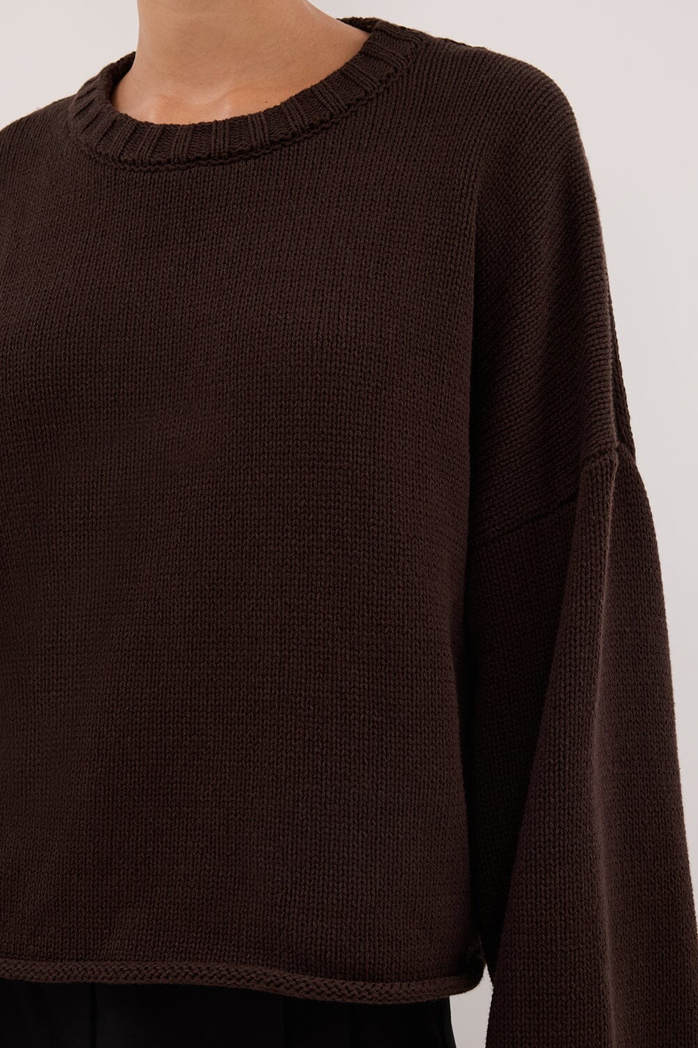 BAY CHOC KNIT JUMPER - Image 5