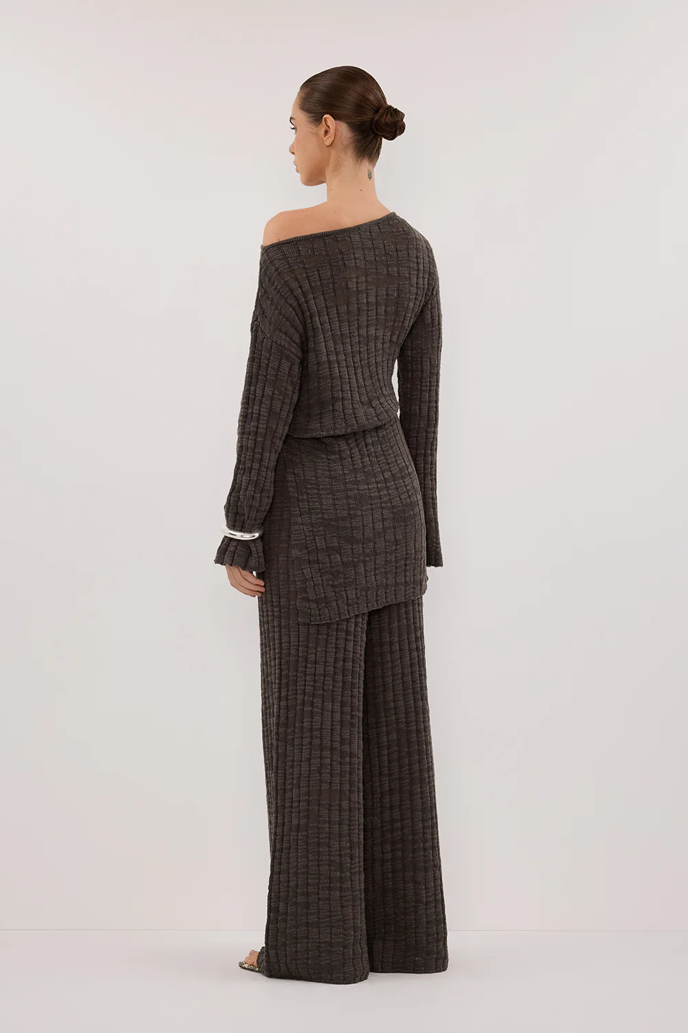 CIA PETROL LONG SLEEVE KNIT TOP - Image 4