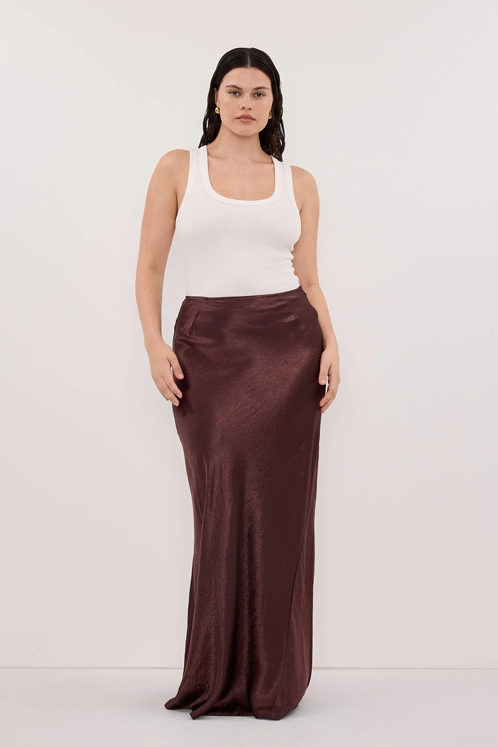 CLARA OFF WHITE SCOOP NECK TANK TOP - Image 7