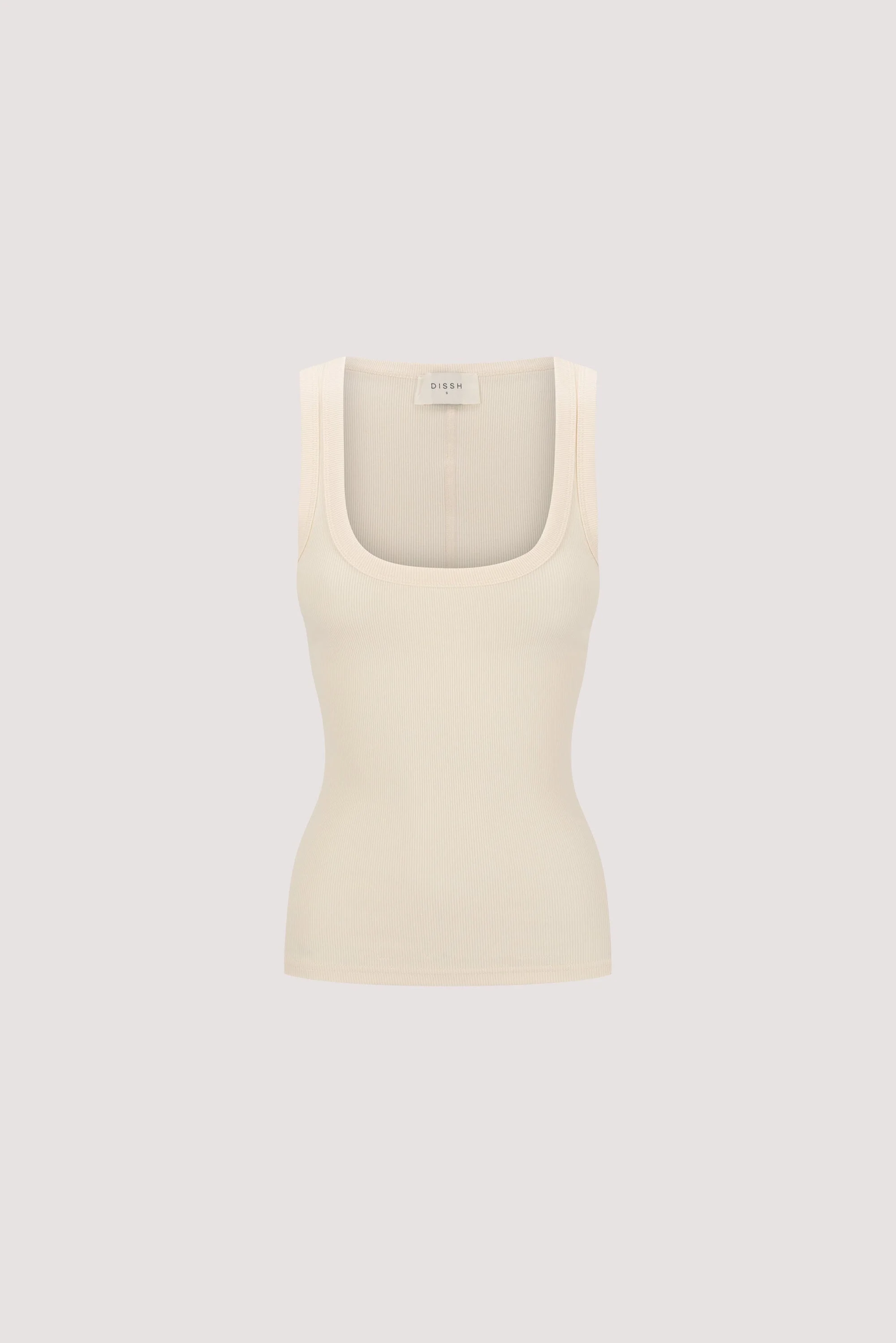 CLARA SANDSTONE SCOOP NECK TANK TOP - Image 6