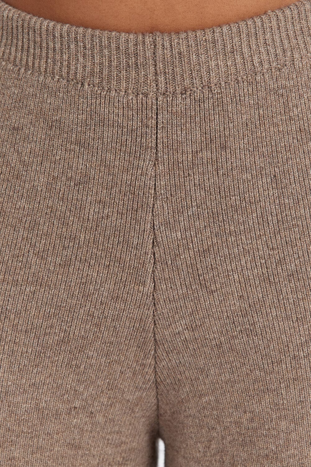 CLEMENCE CHOC MARLE KNIT PANT - Image 5