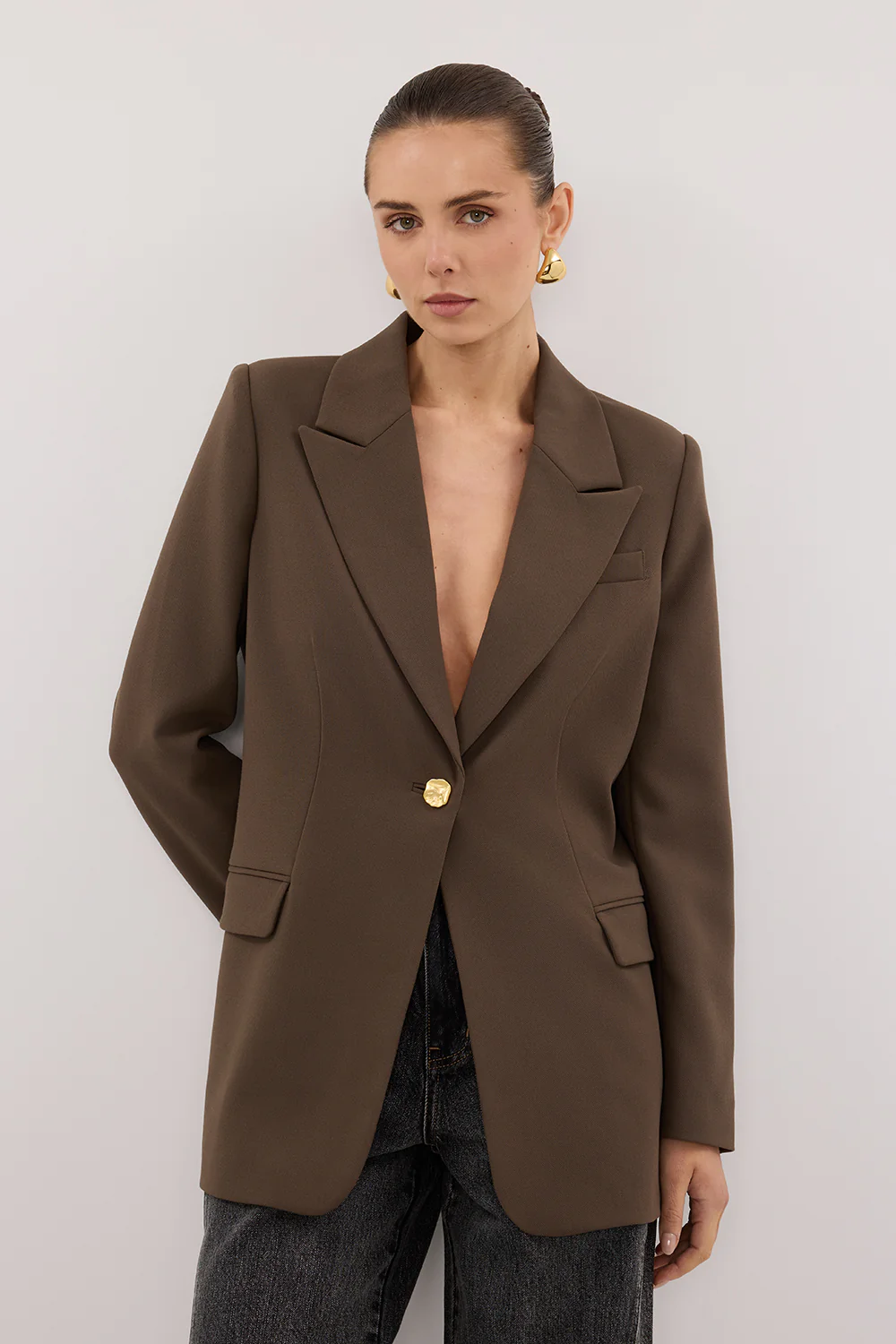 COHEN CLOVER CINCHED BLAZER - Image 2