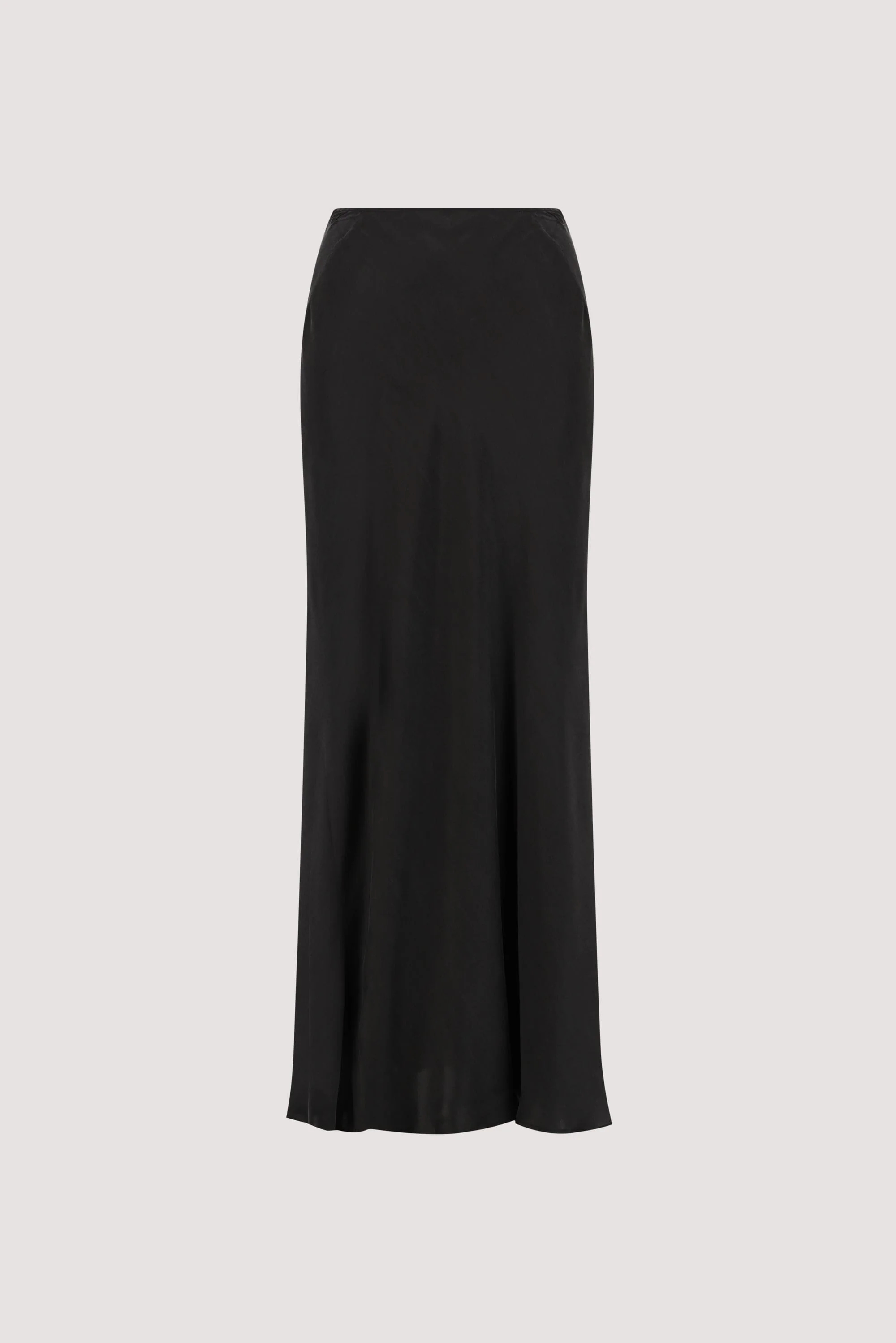 COLETTE BLACK SILK MAXI SKIRT - Image 6