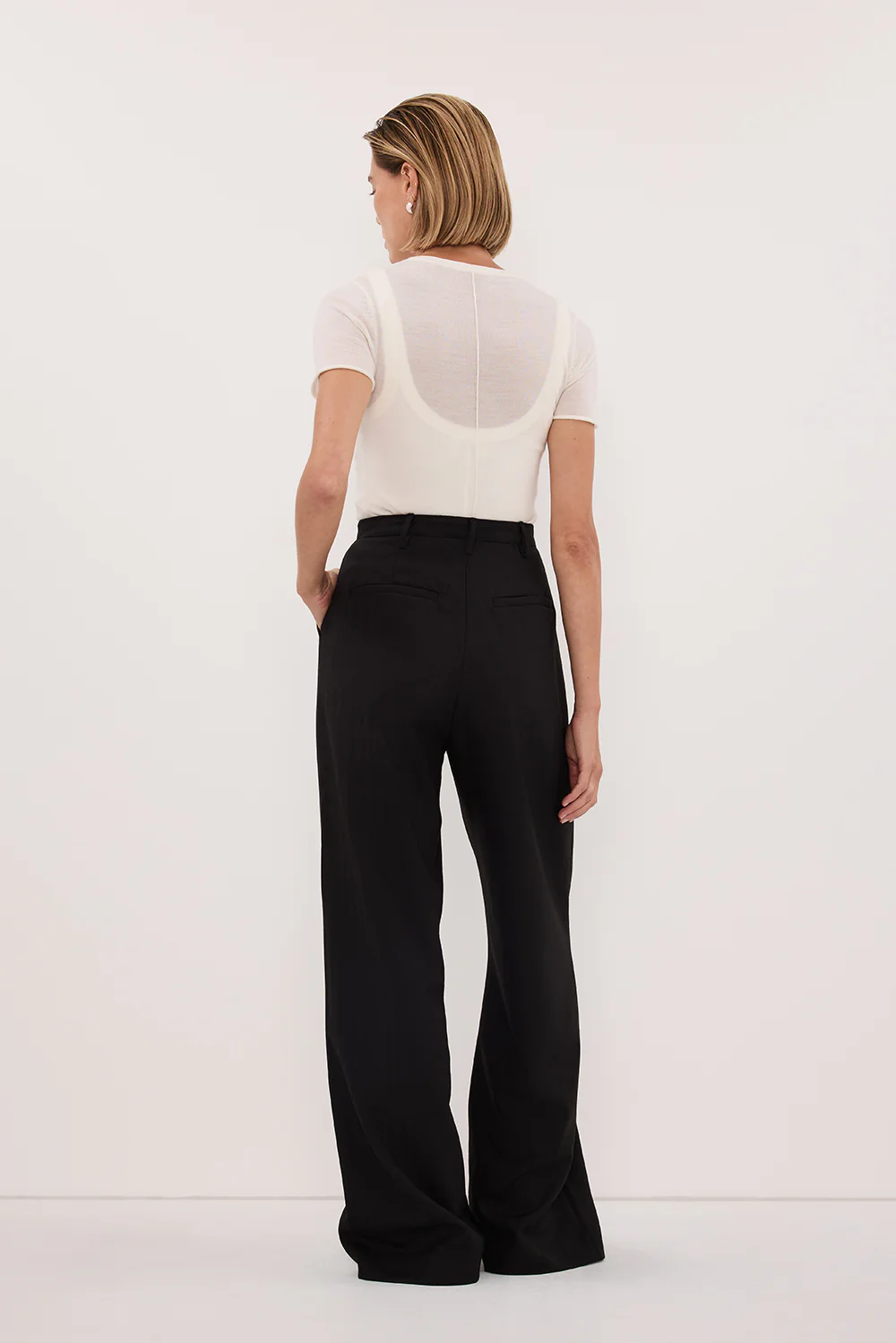 CYRUS BLACK TAILORED PANT - Image 4