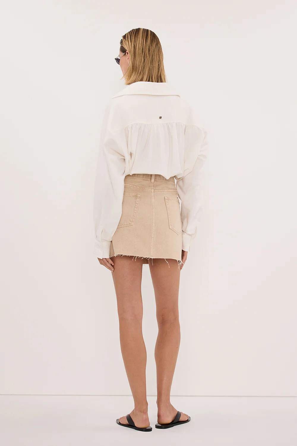 DANA BUFF DENIM SKIRT - Image 4