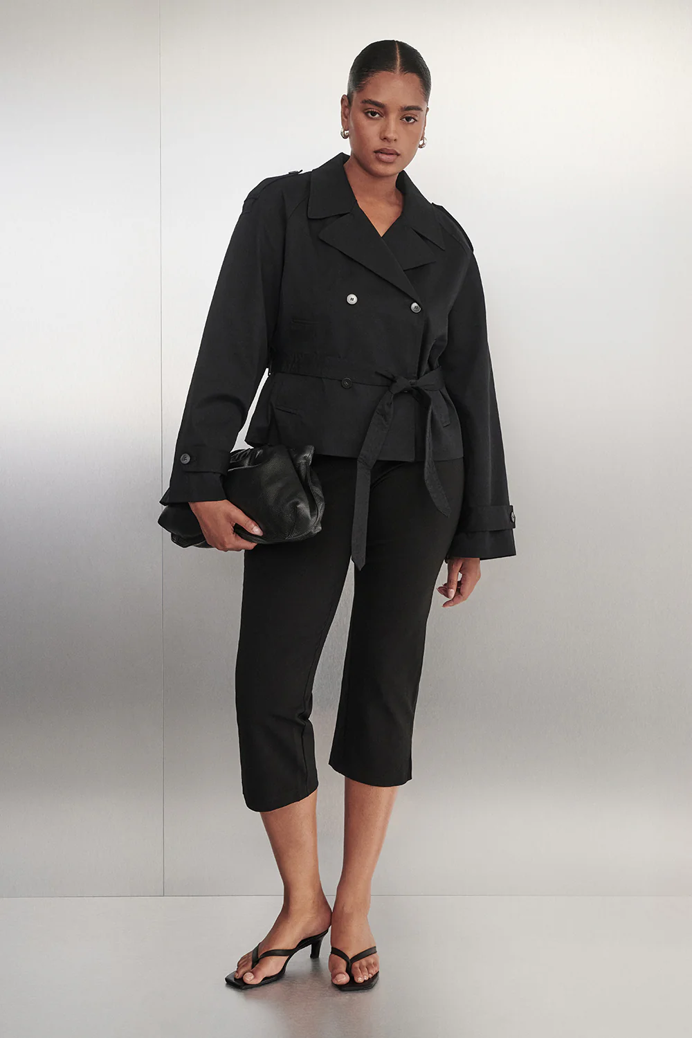DEMI BLACK 7/8 CAPRI PANT - Image 8
