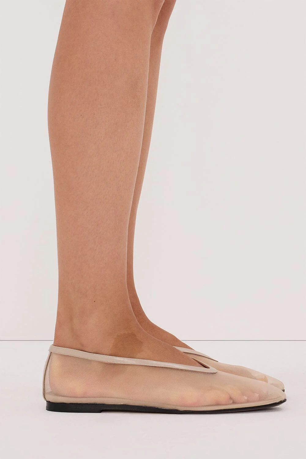 DOF STUDIOS MAISON NUDE MESH BALLET FLAT - Image 2