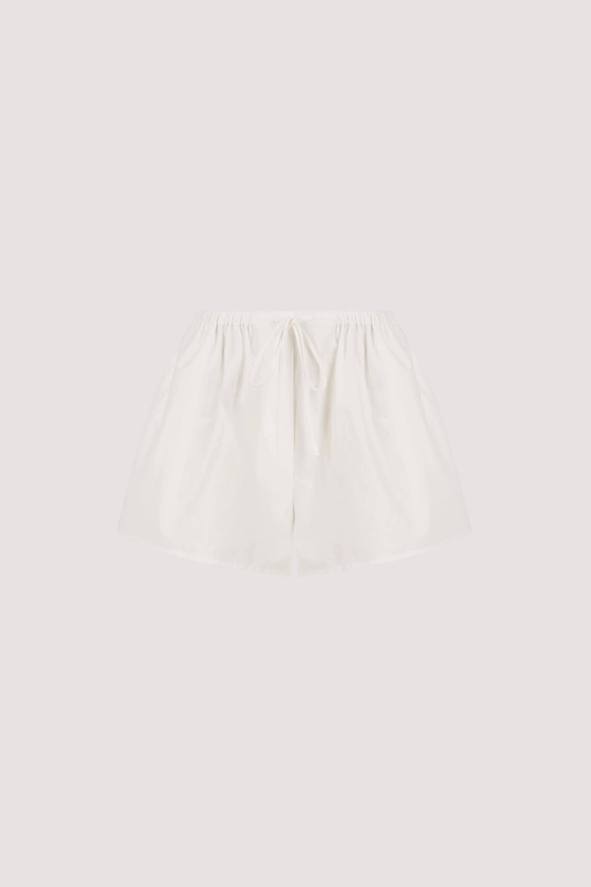EDENA WHITE COTTON SHORT - Image 9