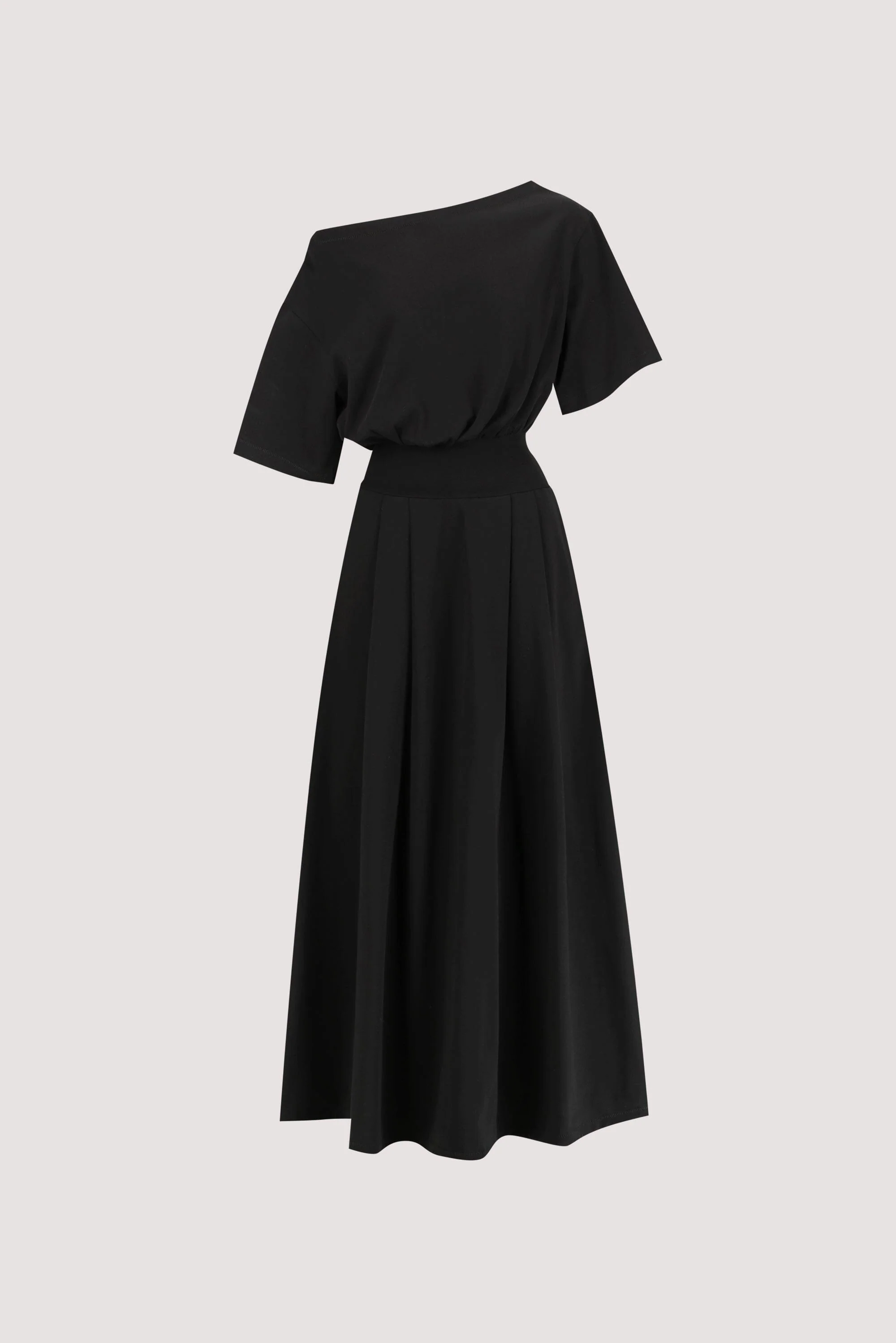 ESME BLACK ASYM MAXI DRESS - Image 6
