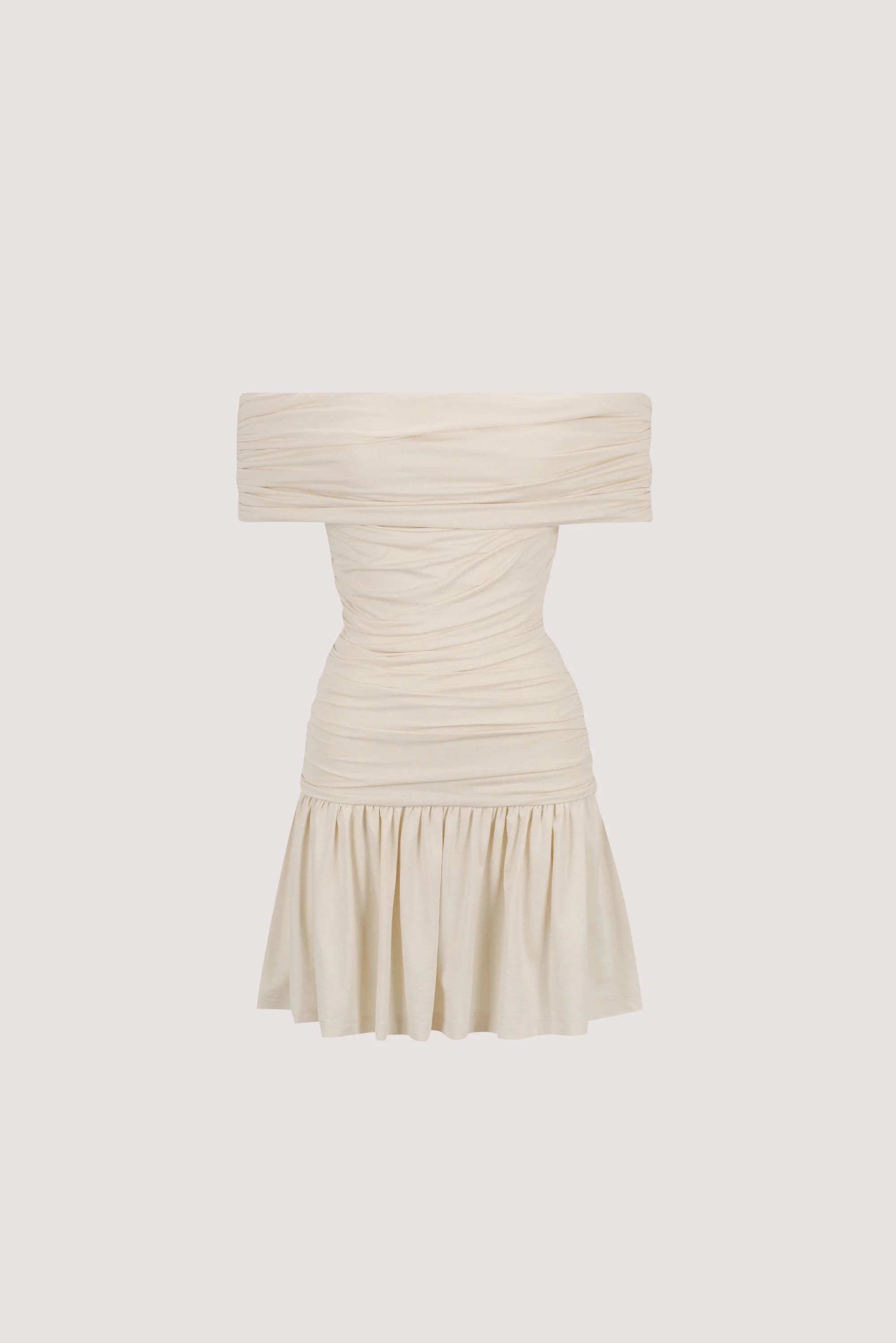 FEZ BONE OFF SHOULDER MINI DRESS - Image 7