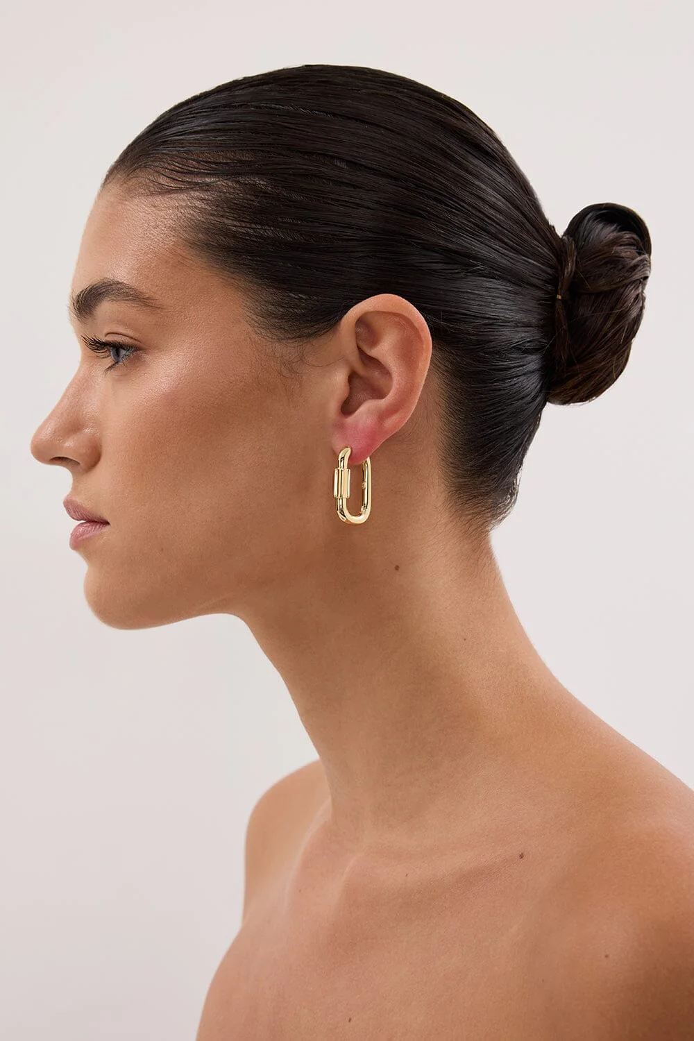 F+H GOLD DISENGAGE HOOP LARGE - Image 4