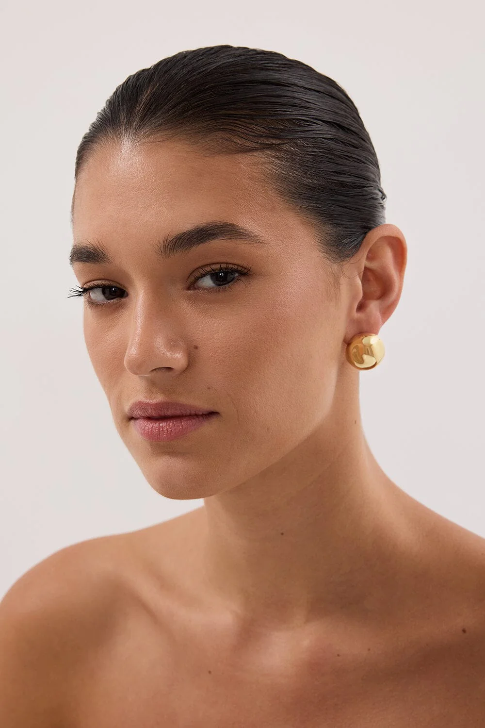 F+H GOLD STATEMENT BALL STUDS - Image 2