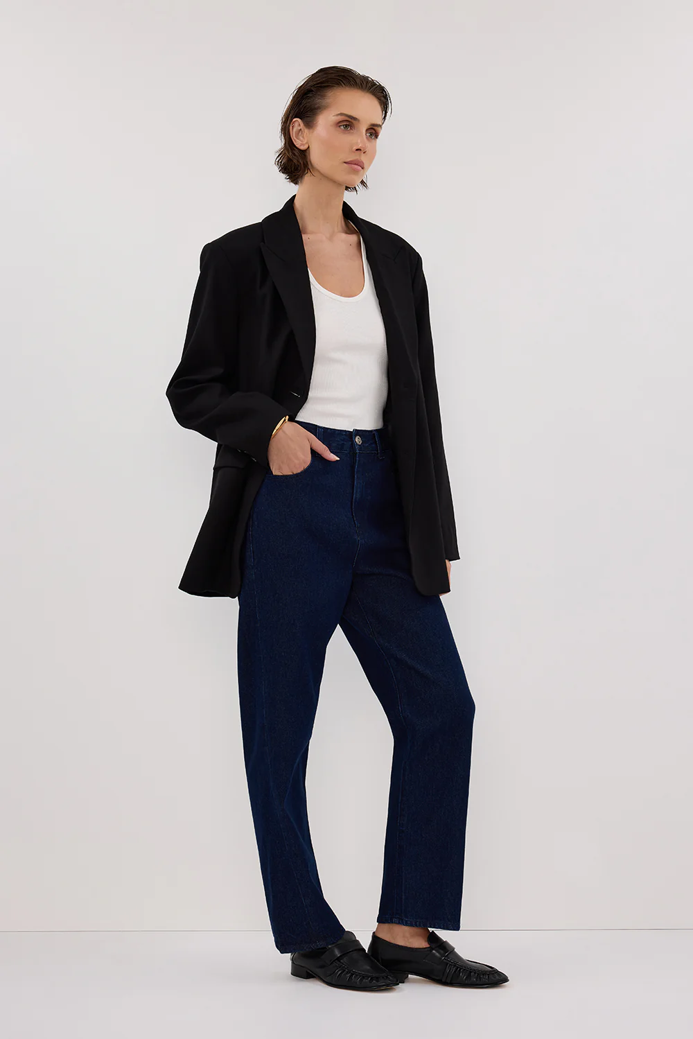 FINN INDIGO TWISTED SEAM JEAN - Image 3