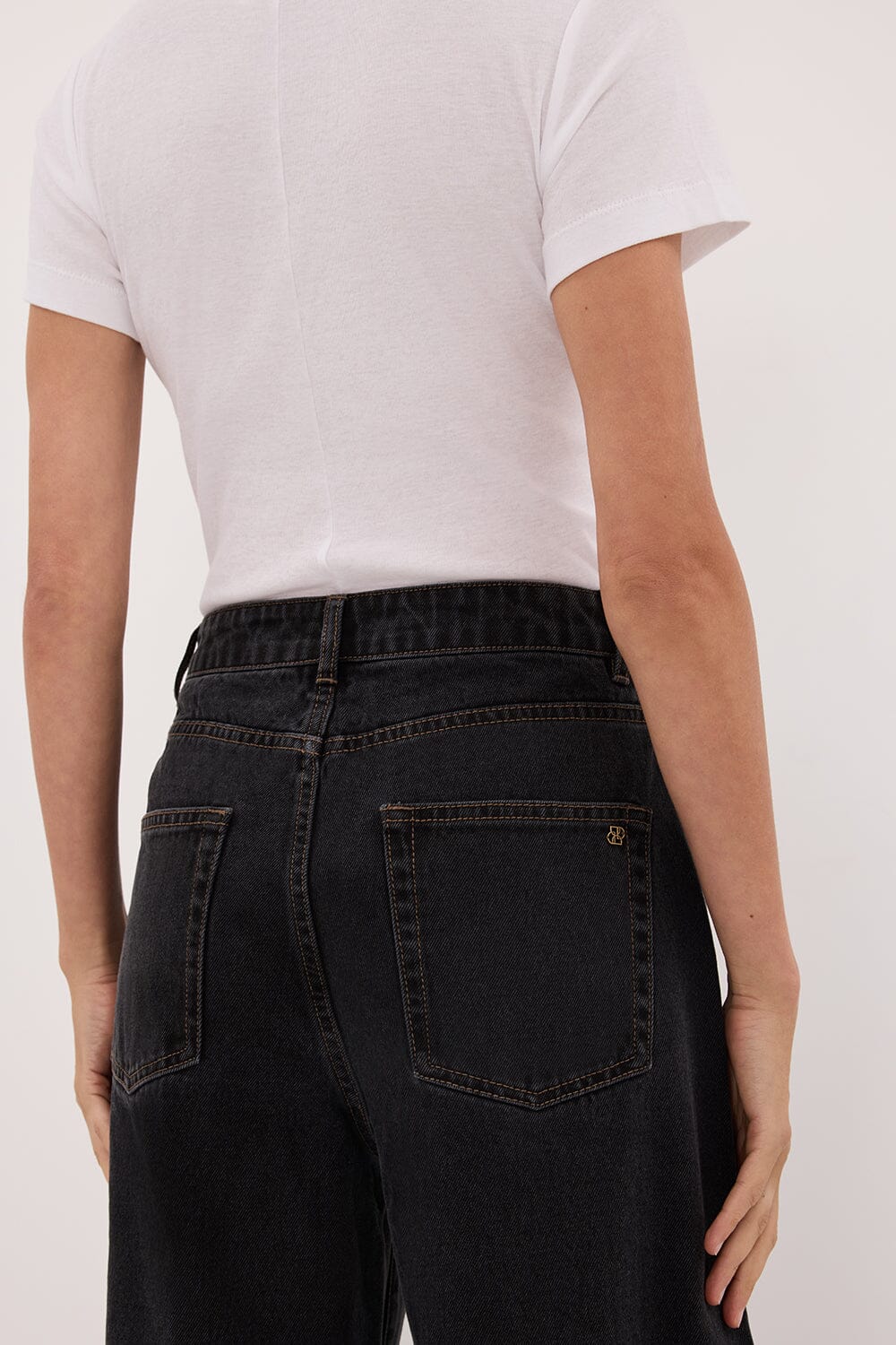 FRANK BLACK RINSE RELAXED JEAN - Image 6