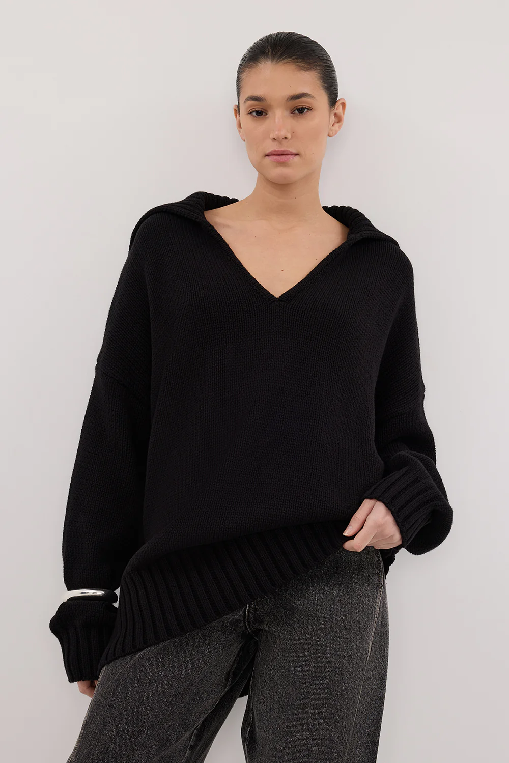 FRANKIE BLACK SAILOR JUMPER - Image 2