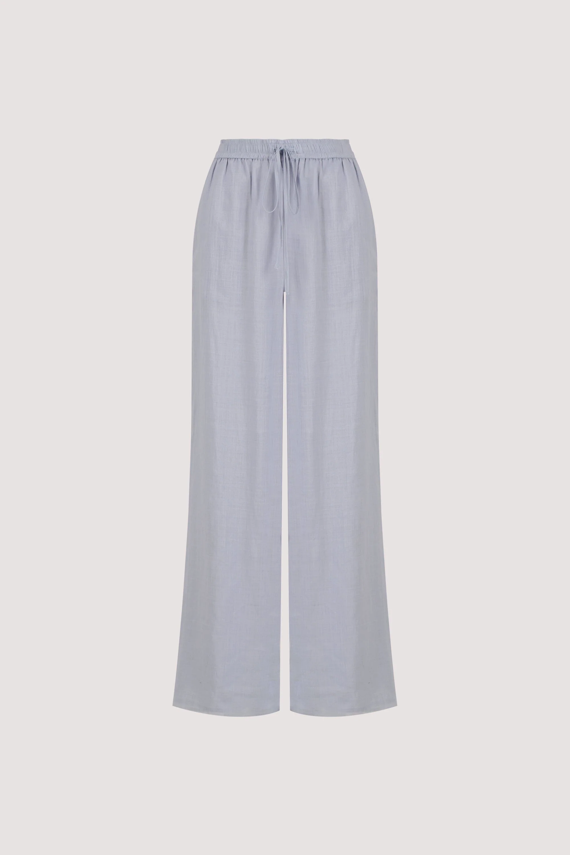 GINNY DUSTY BLUE RAMIE PANT - Image 8
