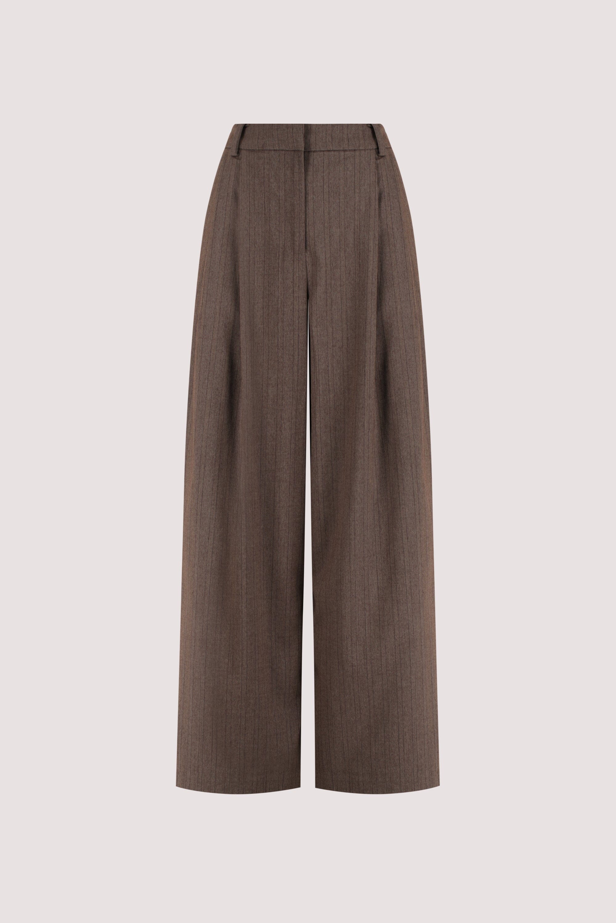 HAILEY CHOC STRIPE RELAXED PANT - Image 9