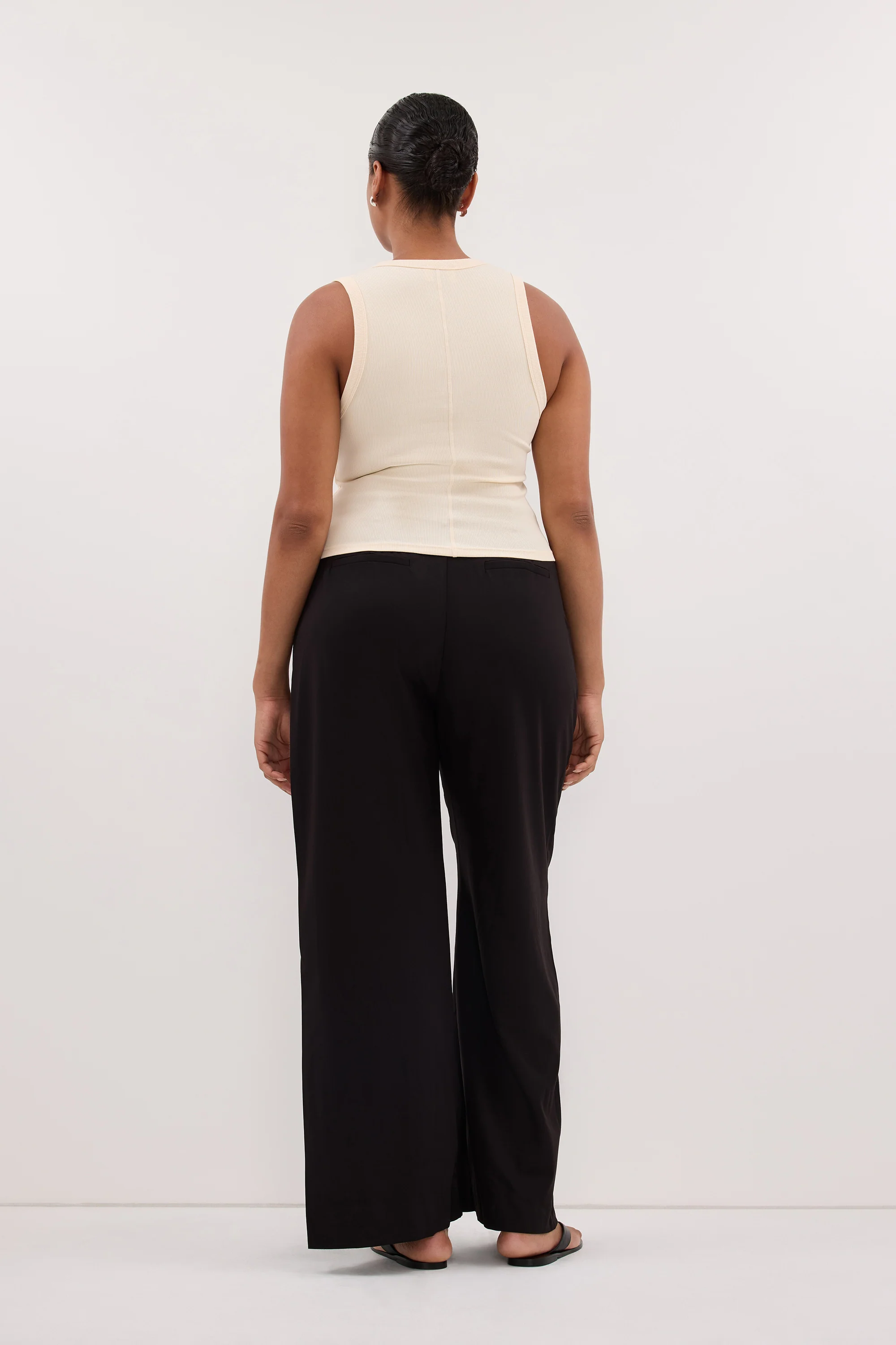 HARLEY BLACK STRAIGHT LEG PANT - Image 7