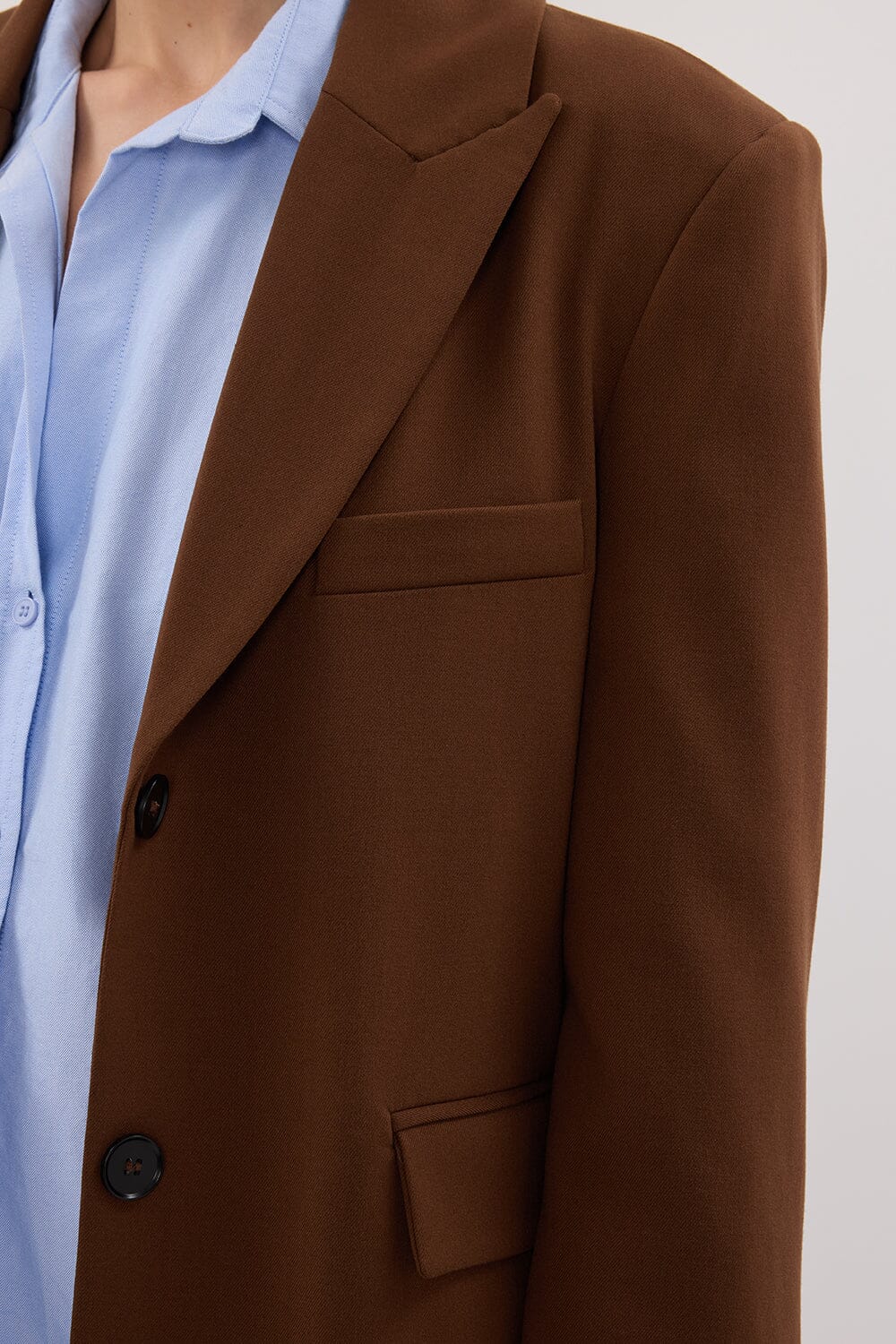 HARLEY RUST BOYFRIEND BLAZER - Image 8