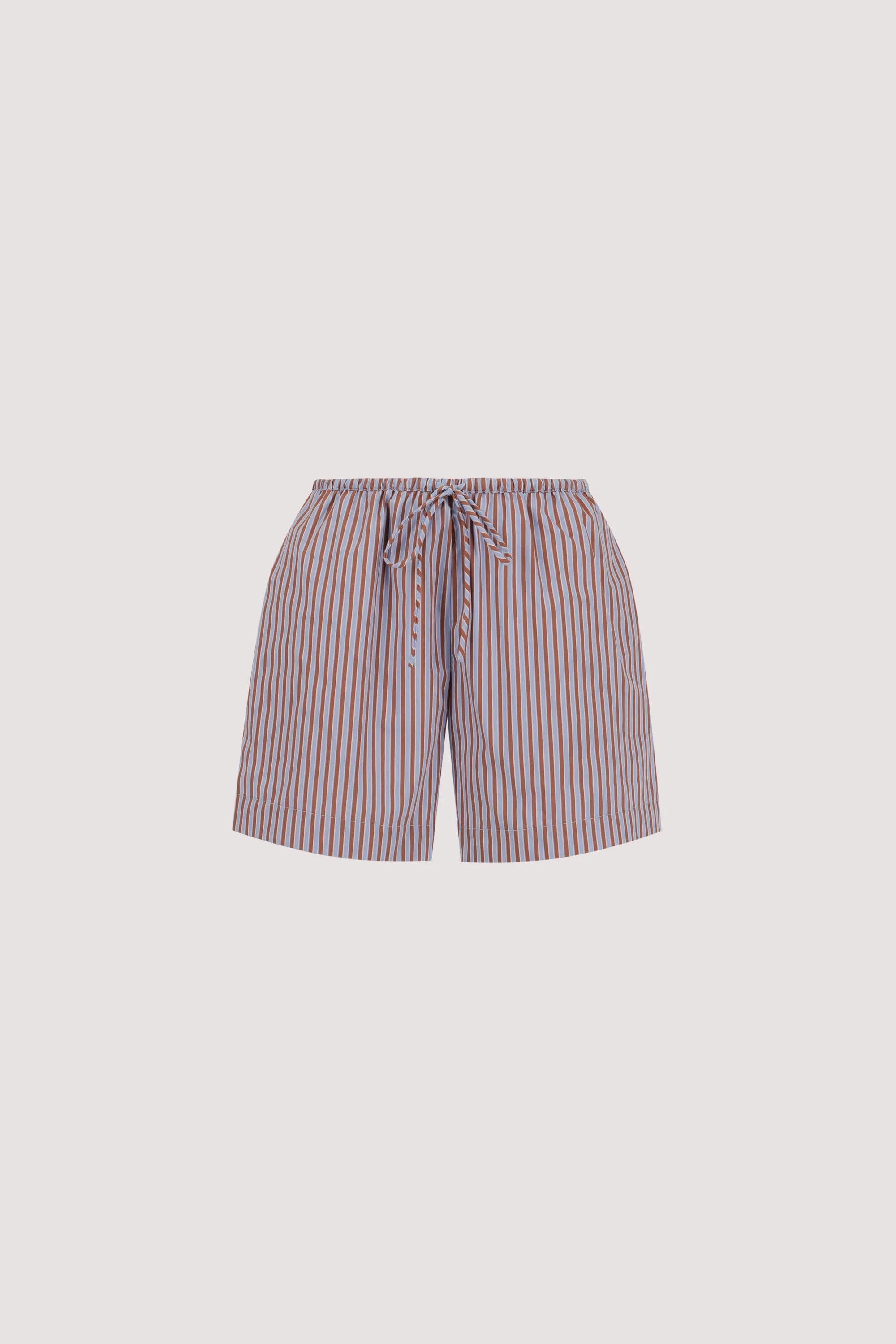 HARRI STRIPE COTTON BLEND SHORTS - Image 8