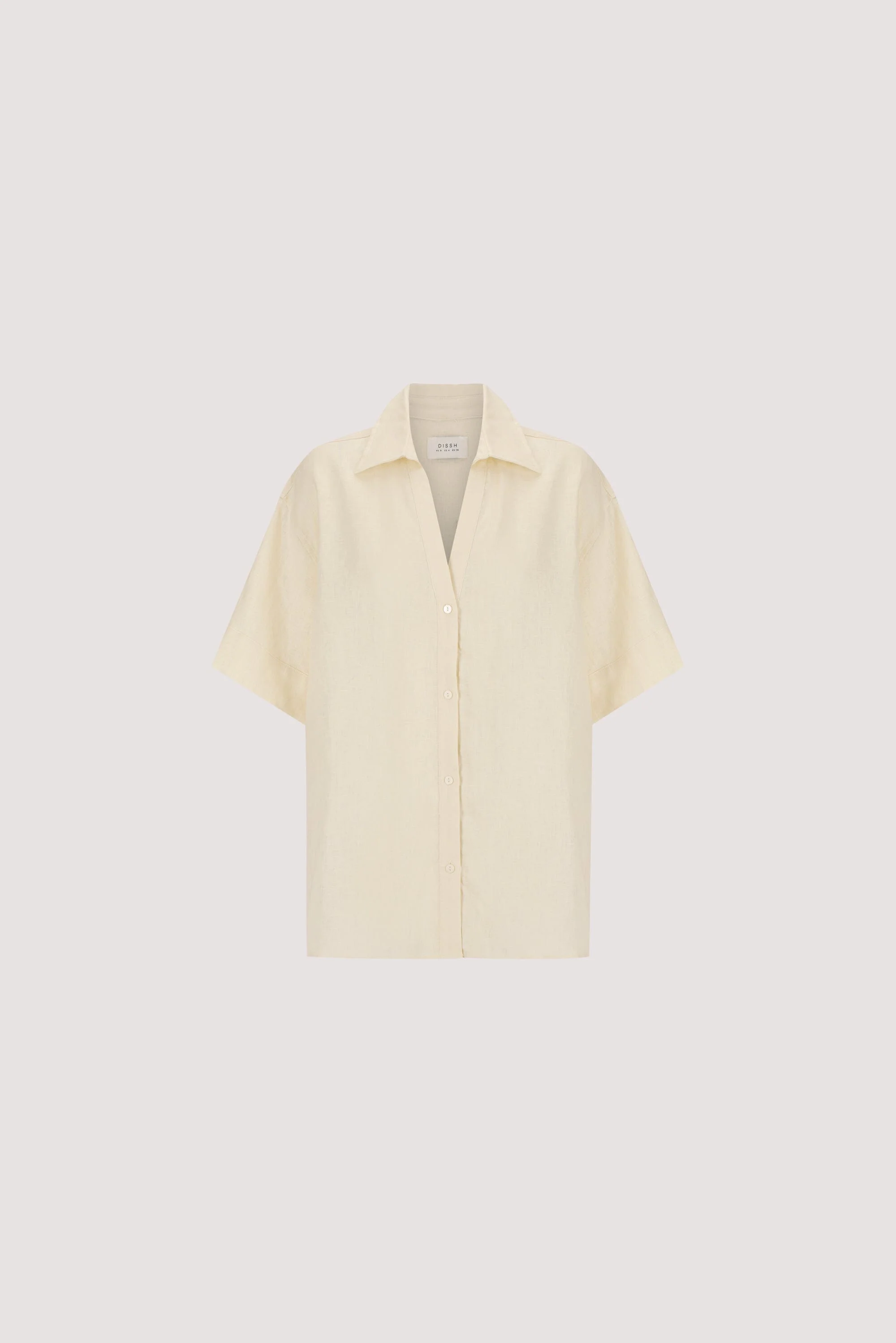 HELENA STRAW OVERSIZED LINEN SHIRT - Image 6
