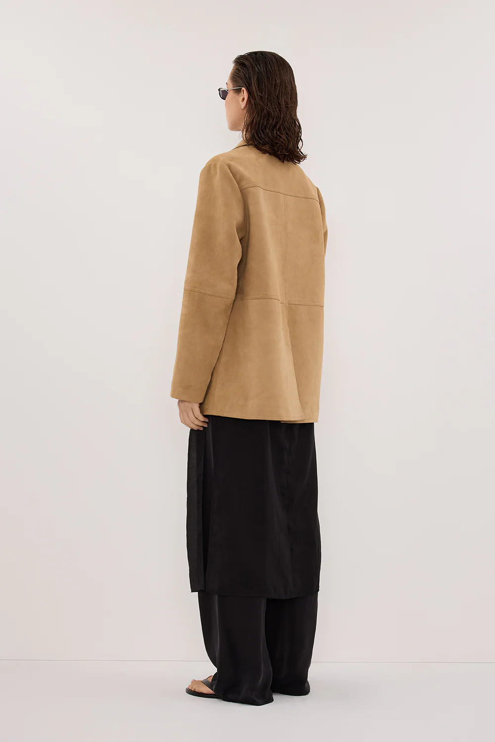 HENDRIX PAMPAS OVERSIZED SUEDE LEATHER JACKET - Image 5