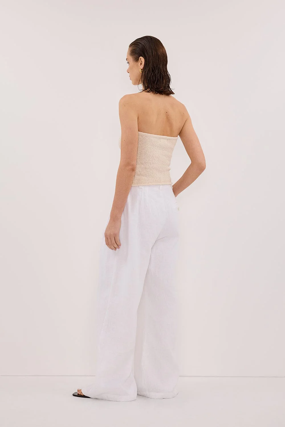 HOLDEN WHITE LINEN PANT - Image 3