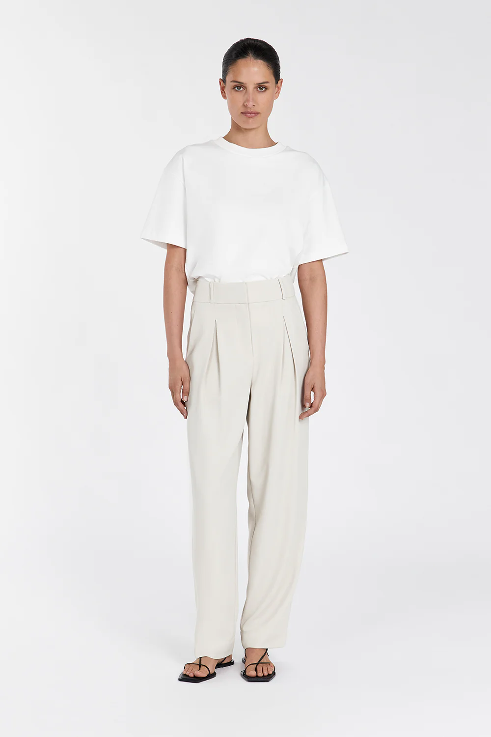 HUGO OAT TUCK PANT - Image 4