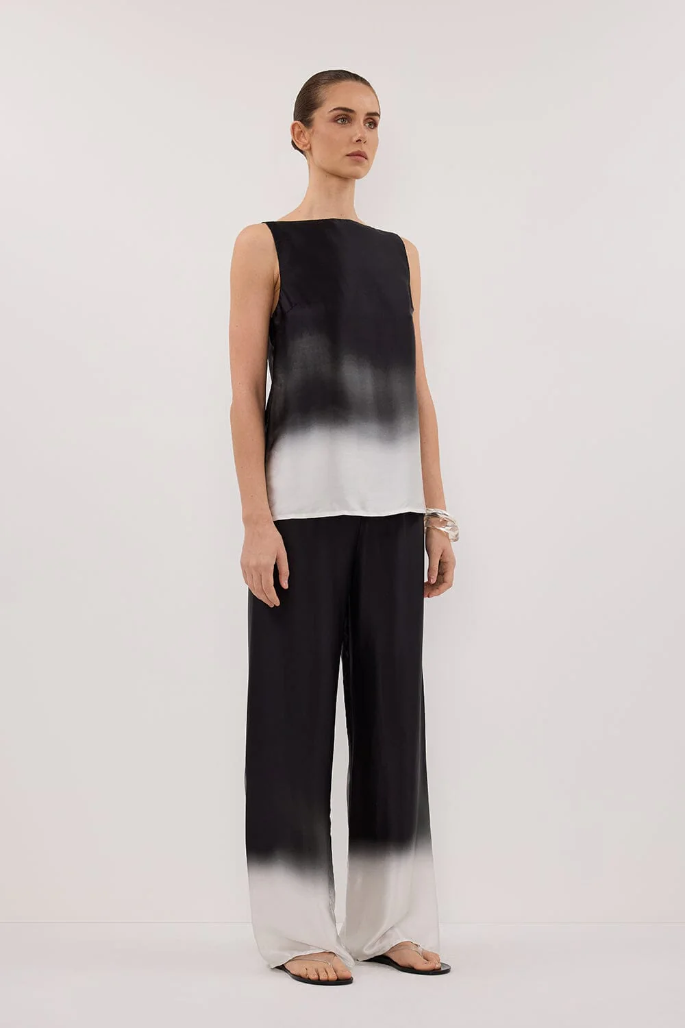 HUXLEY OMBRE SILK TOP - Image 3