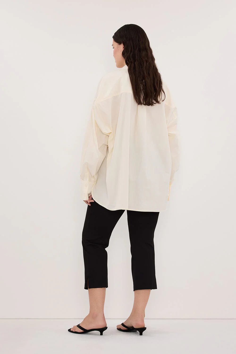 IRENE BUTTER LONG SLEEVE NOTCH COLLAR SHIRT - Image 7