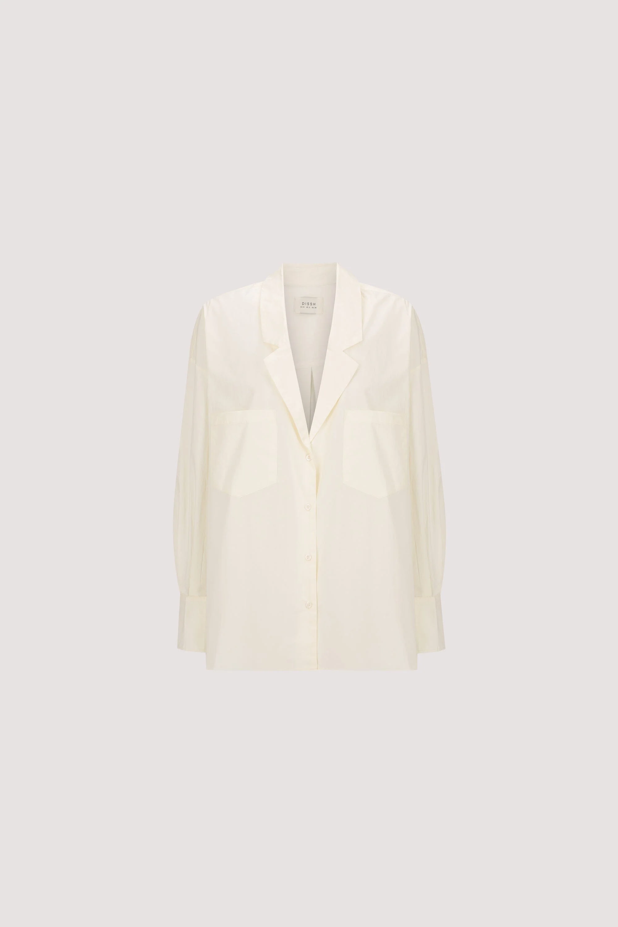 IRENE BUTTER LONG SLEEVE NOTCH COLLAR SHIRT - Image 8